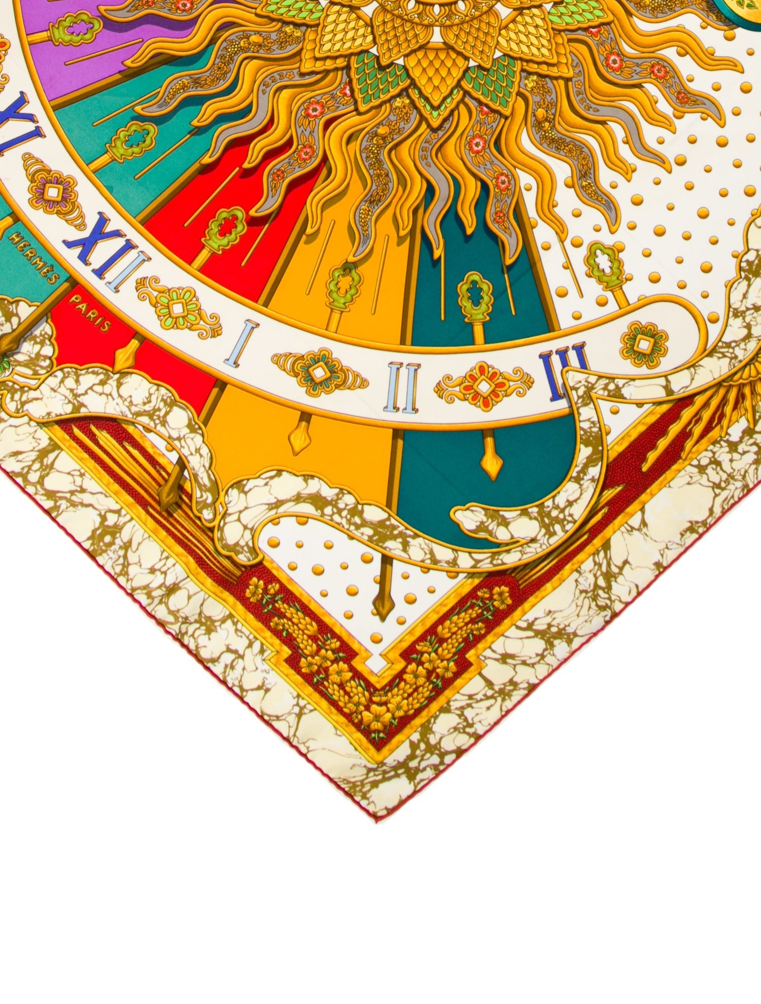 Hermès Carpe Diem Silk Scarf