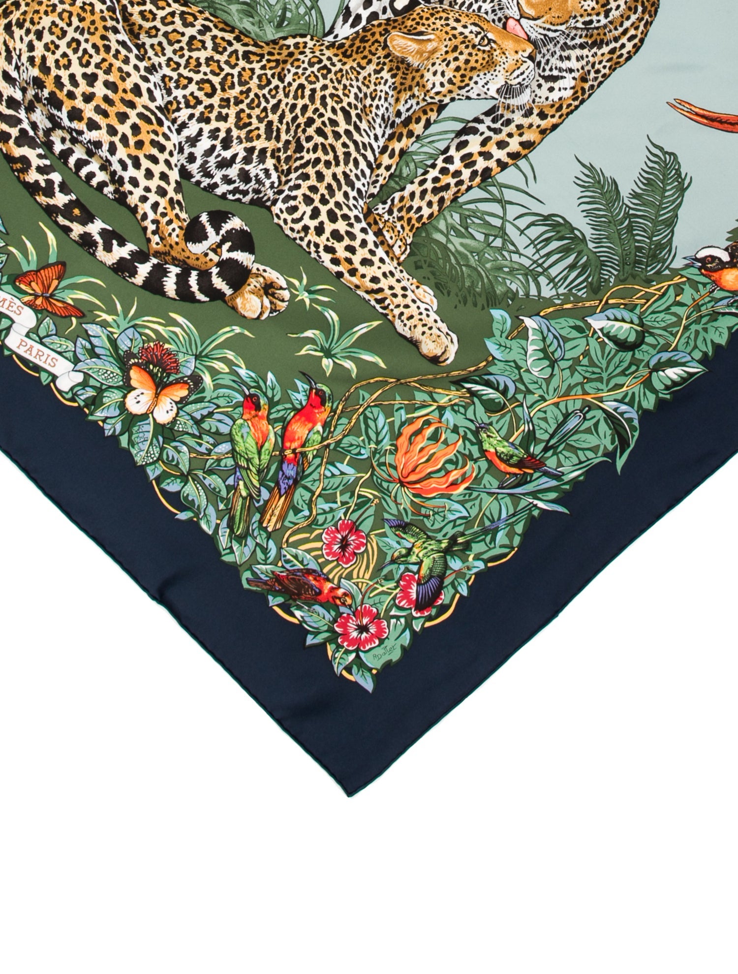 Hermès Jungle Love Silk Scarf w/ Tags
