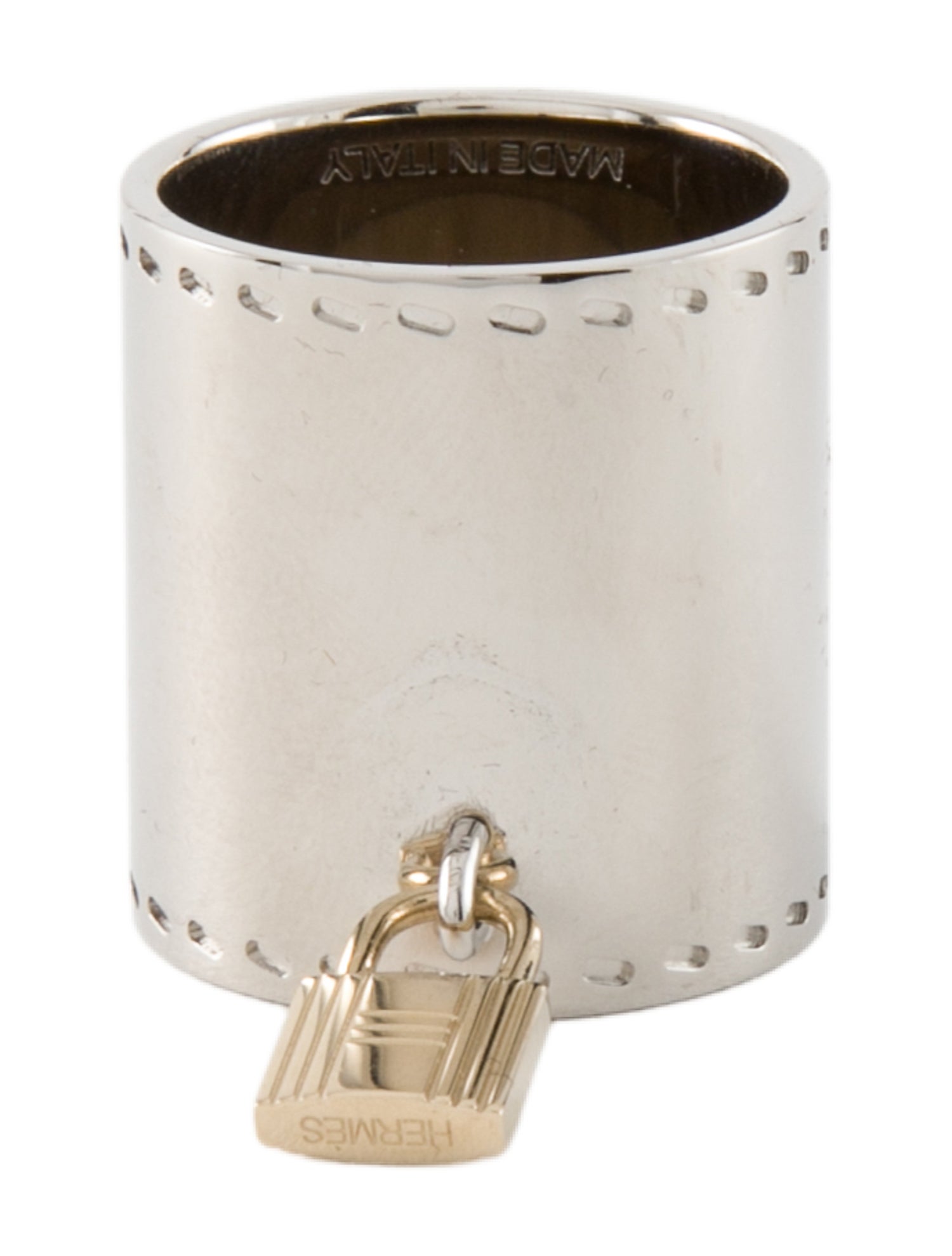 Hermès Cadena Scarf Ring Metal Scarf