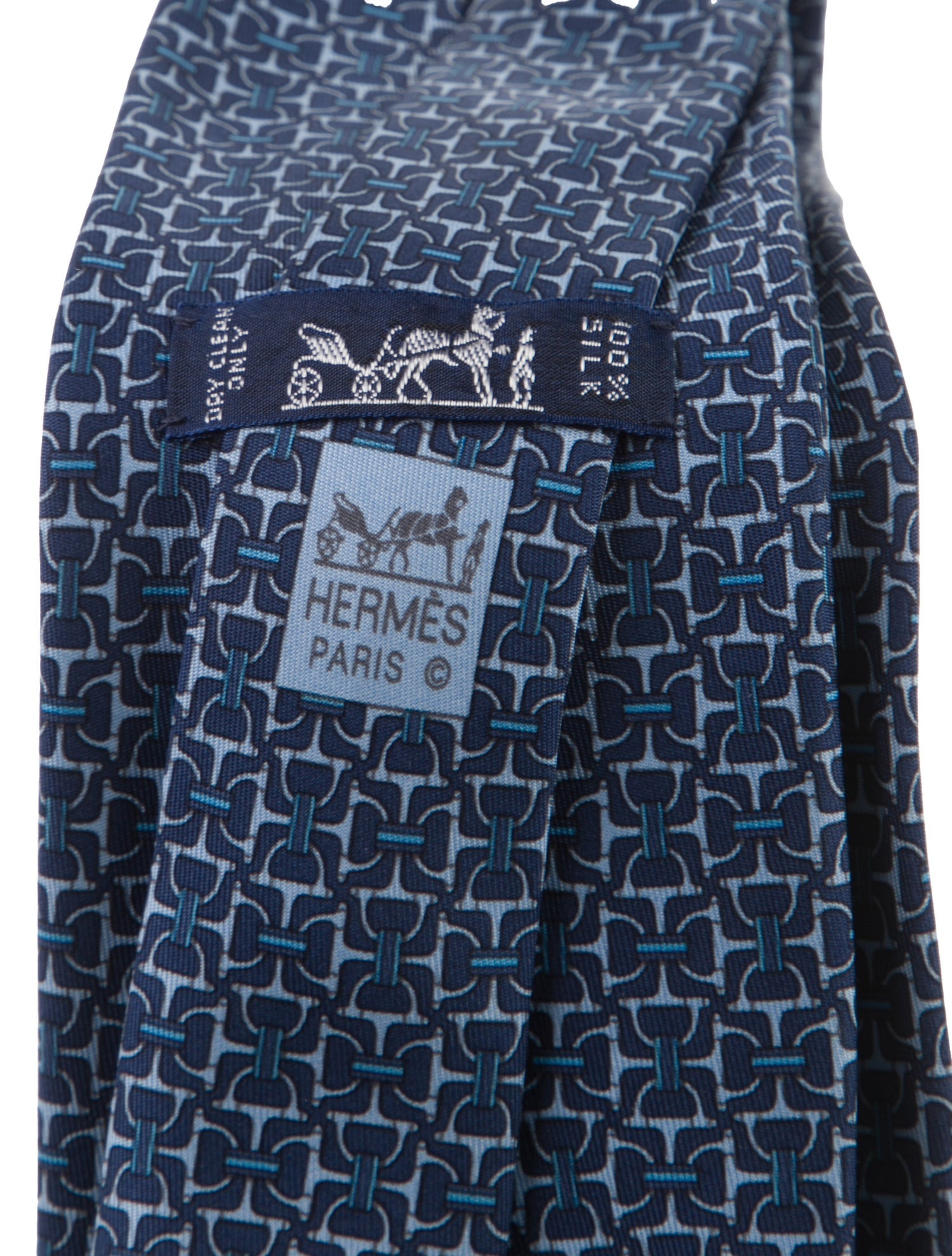 Hermès Silk Patterned Tie