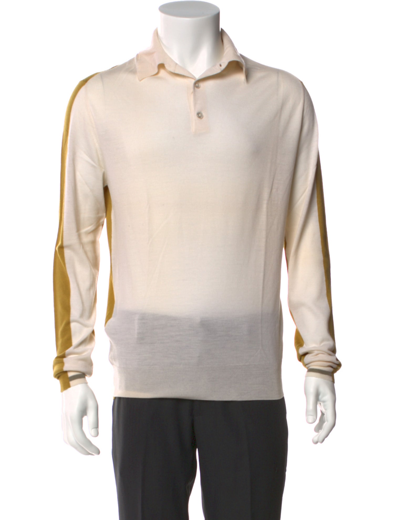 Hermès Wool Crew Neck Polo Sweater