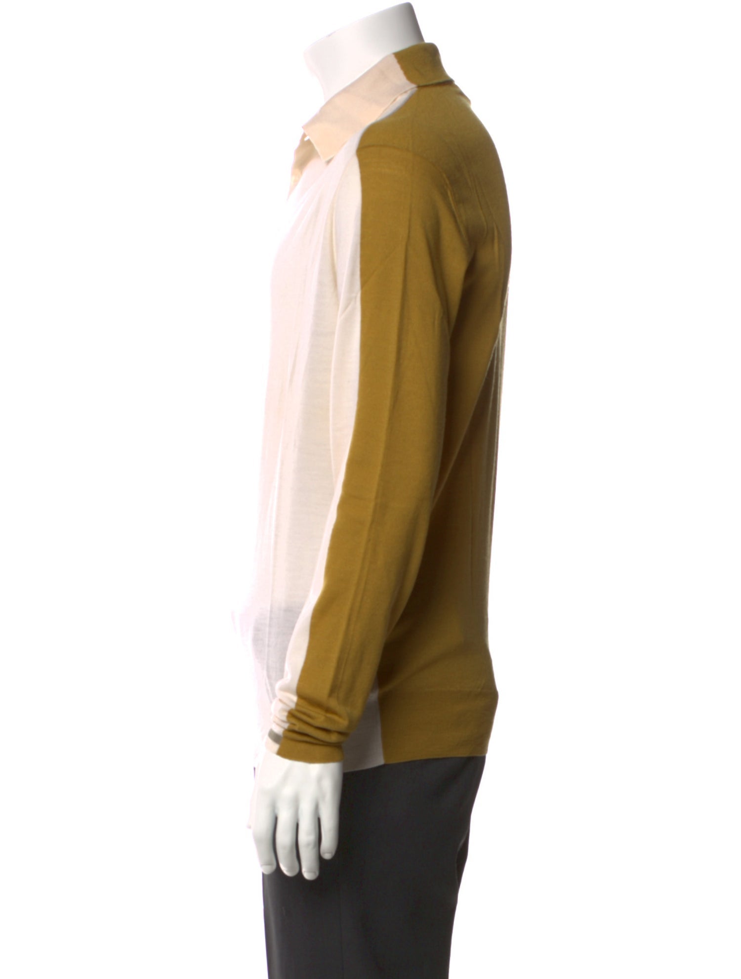 Hermès Wool Crew Neck Polo Sweater