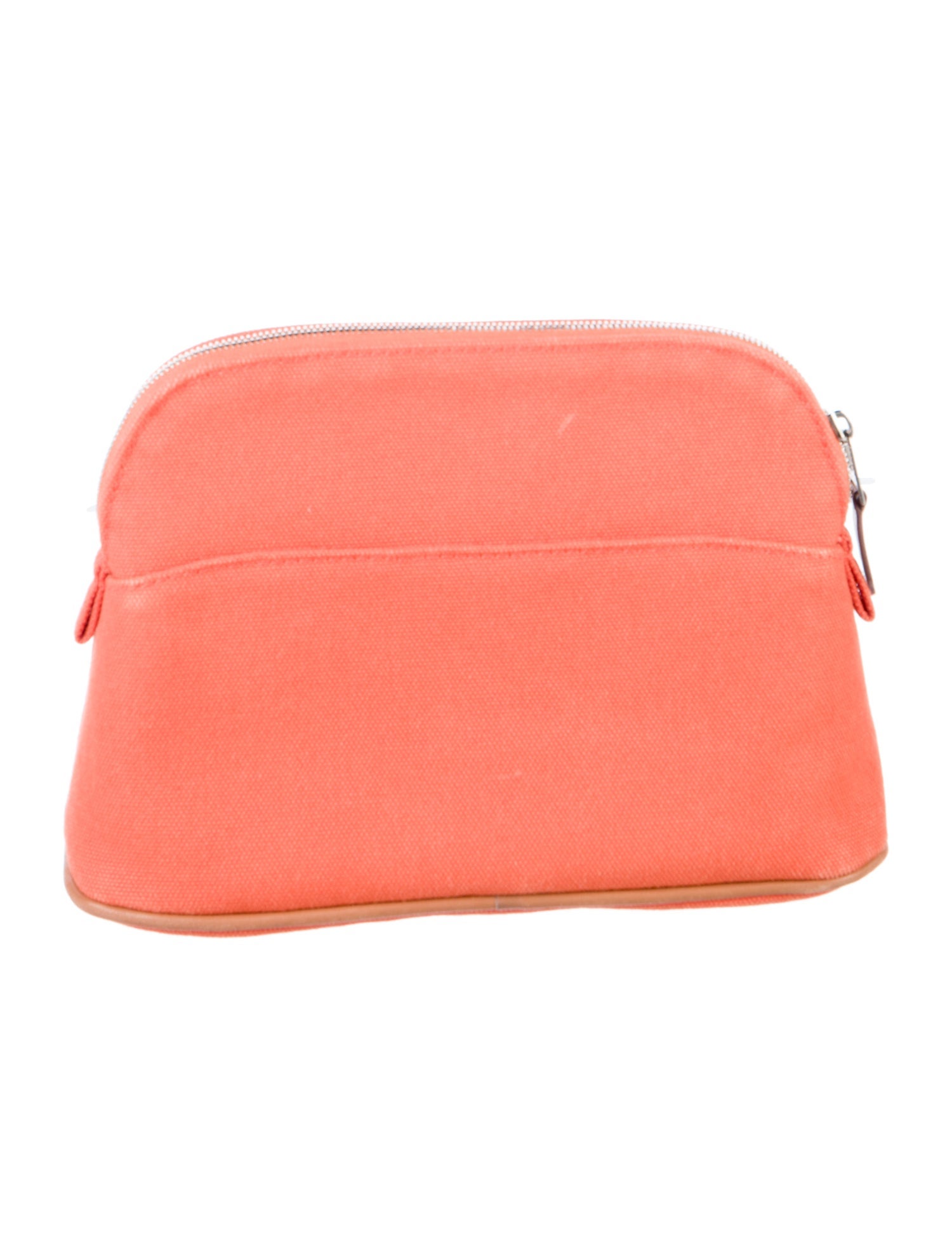 Hermès Toile Mini Bolide Cosmetic Pouch