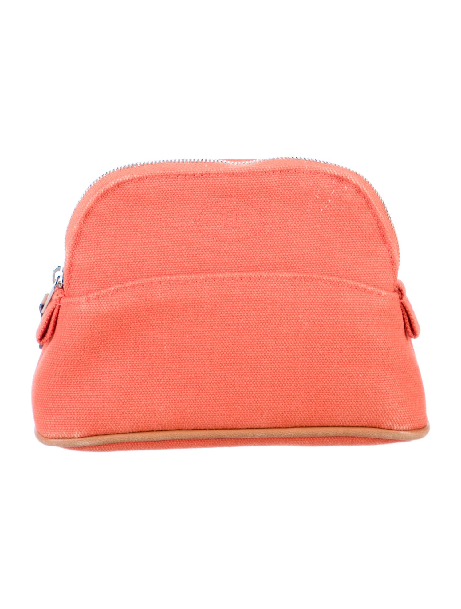 Hermès Toile Mini Bolide Cosmetic Pouch