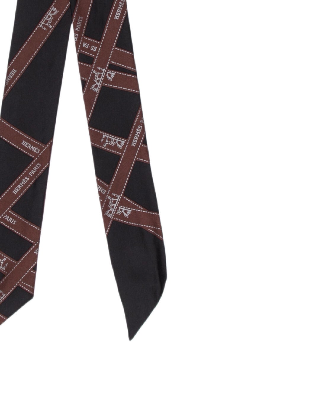 Hermès Buldoc Silk Twilly Scarf