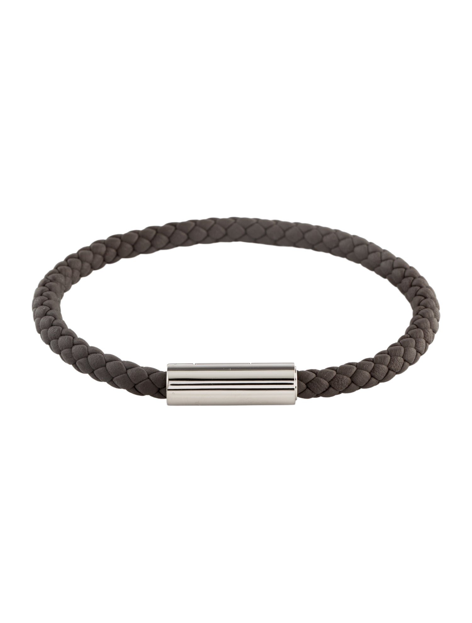 Hermès Leather Braided Goliath Bracelet