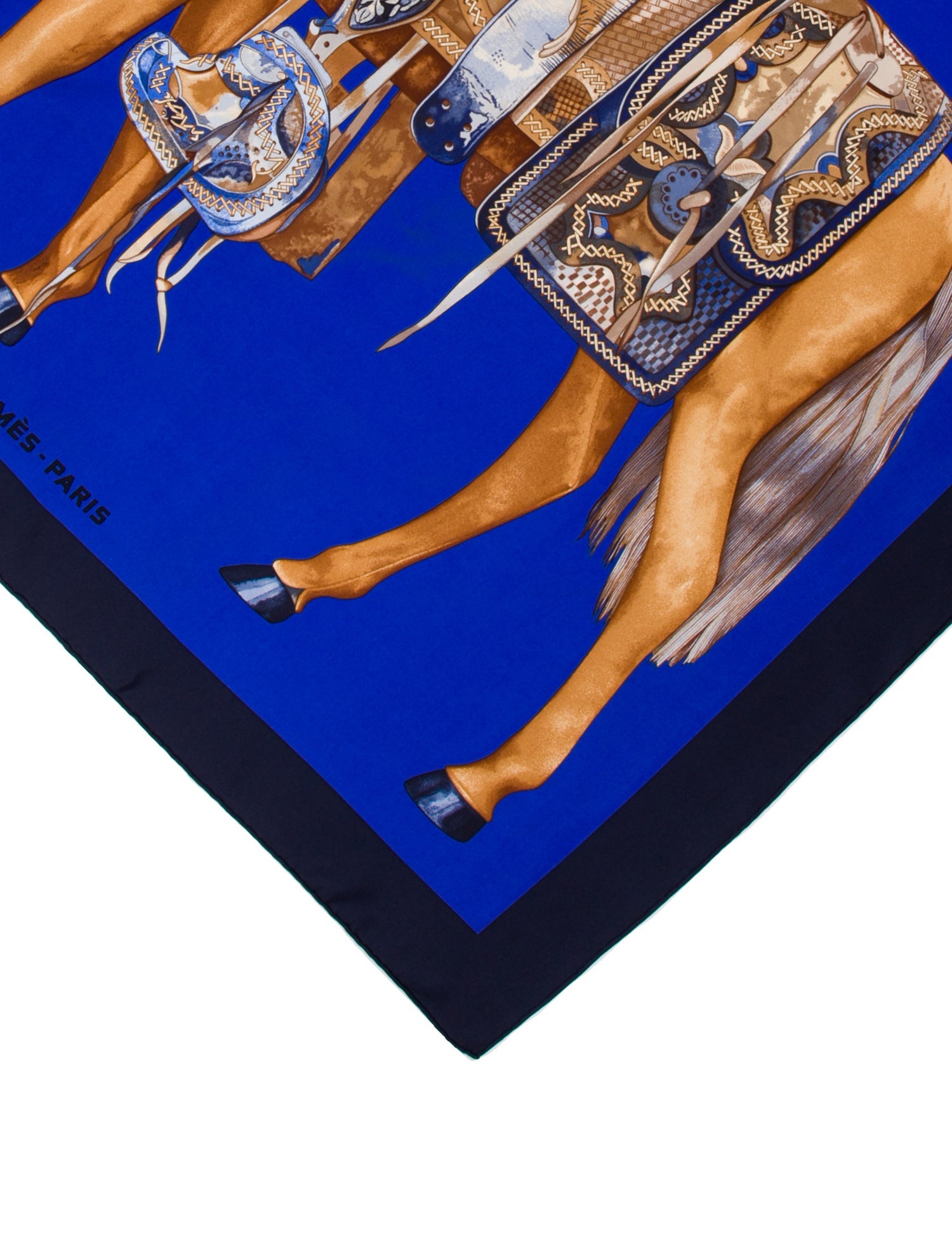 Hermès Mon Petit Cheval Mexicain Silk Scarf