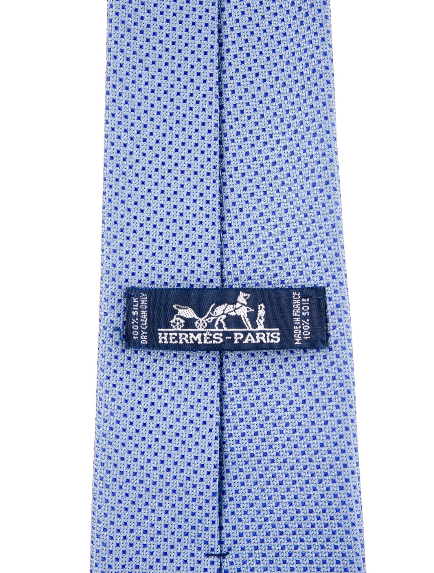 Hermès Silk Printed Tie