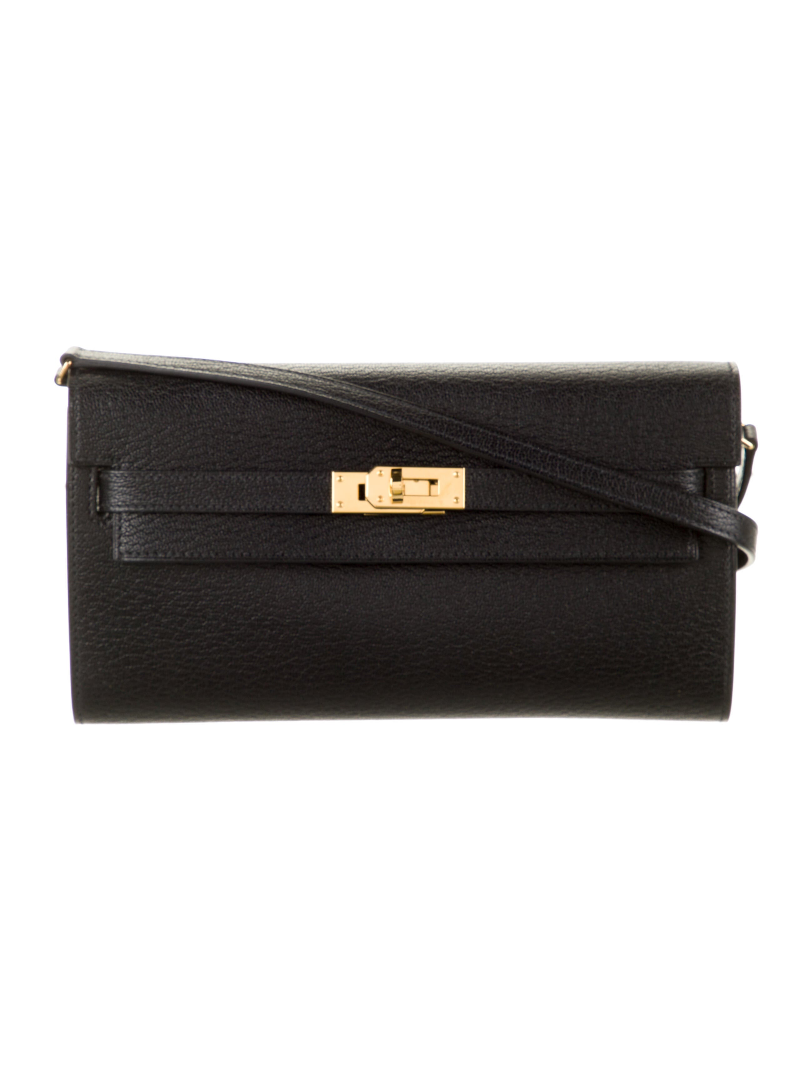 Hermès 2021 Chevre Mysore Kelly Classique To Go Wallet