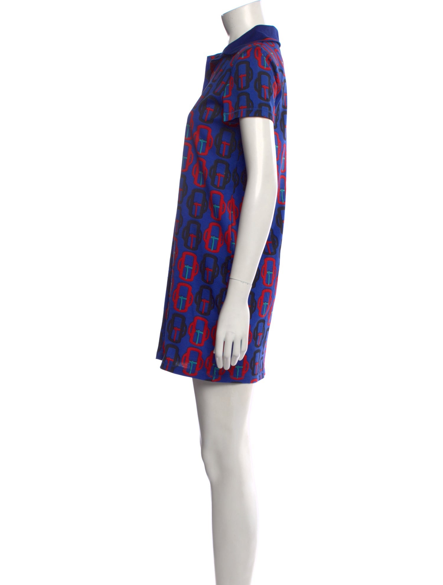 Hermès Printed Mini Dress