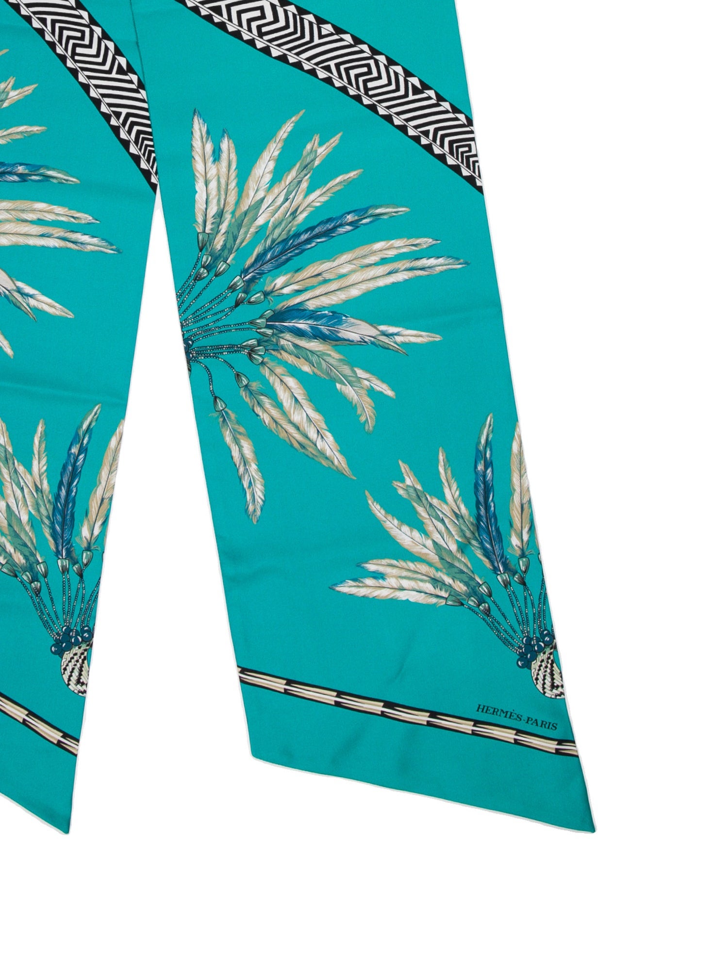 Hermès Brazil Maxi Twilly Scarf Silk Twilly Scarf