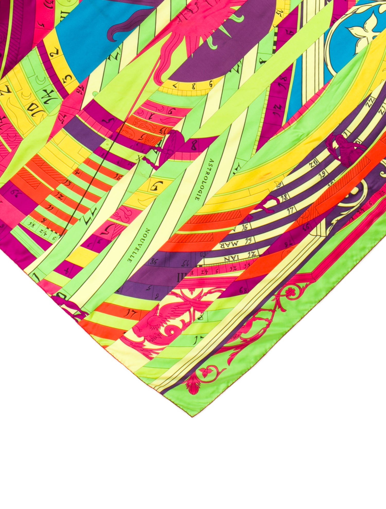 Hermès Astrologie Nouvelle Silk Shawl