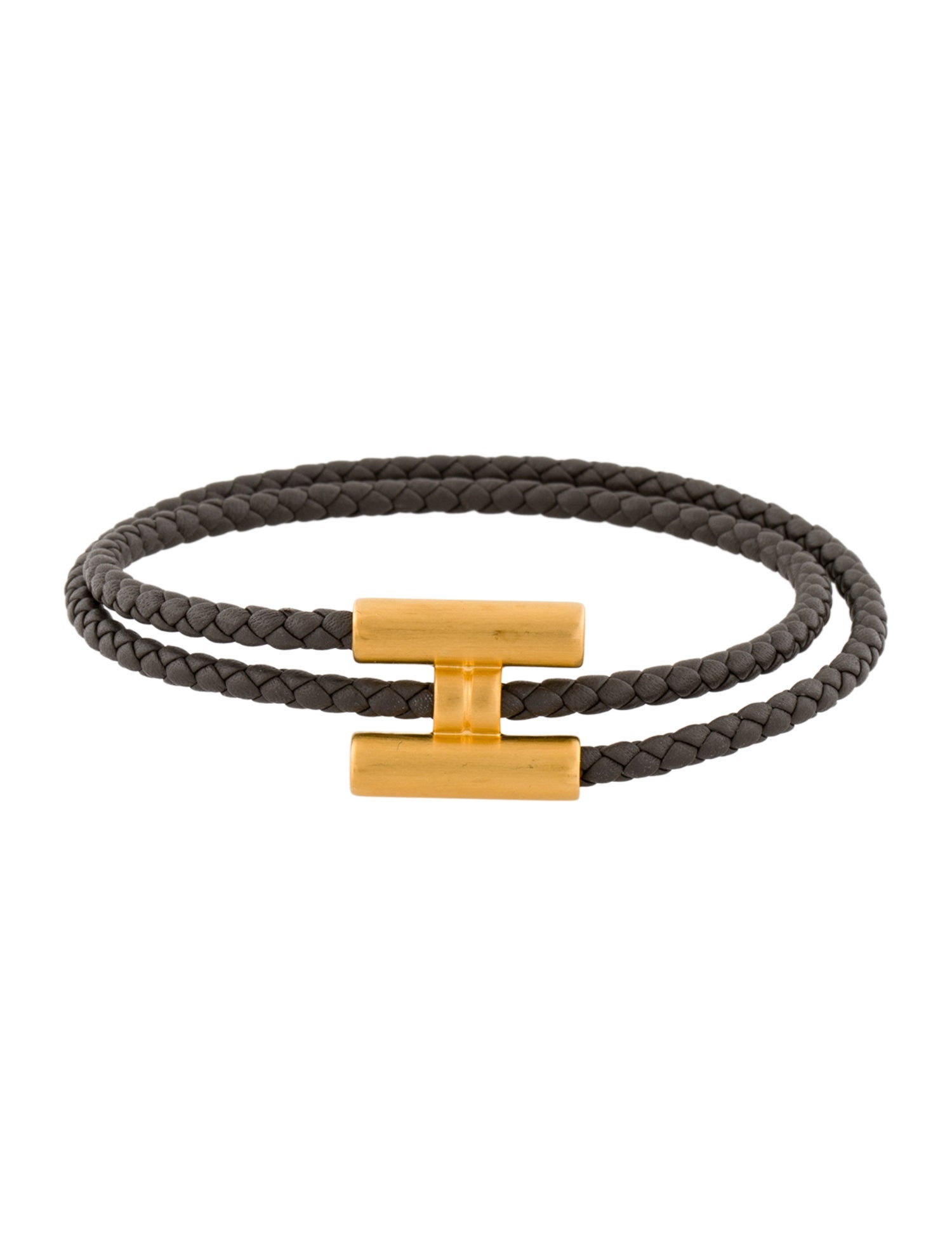 Hermès Tournis Tresse Wrap Bracelet