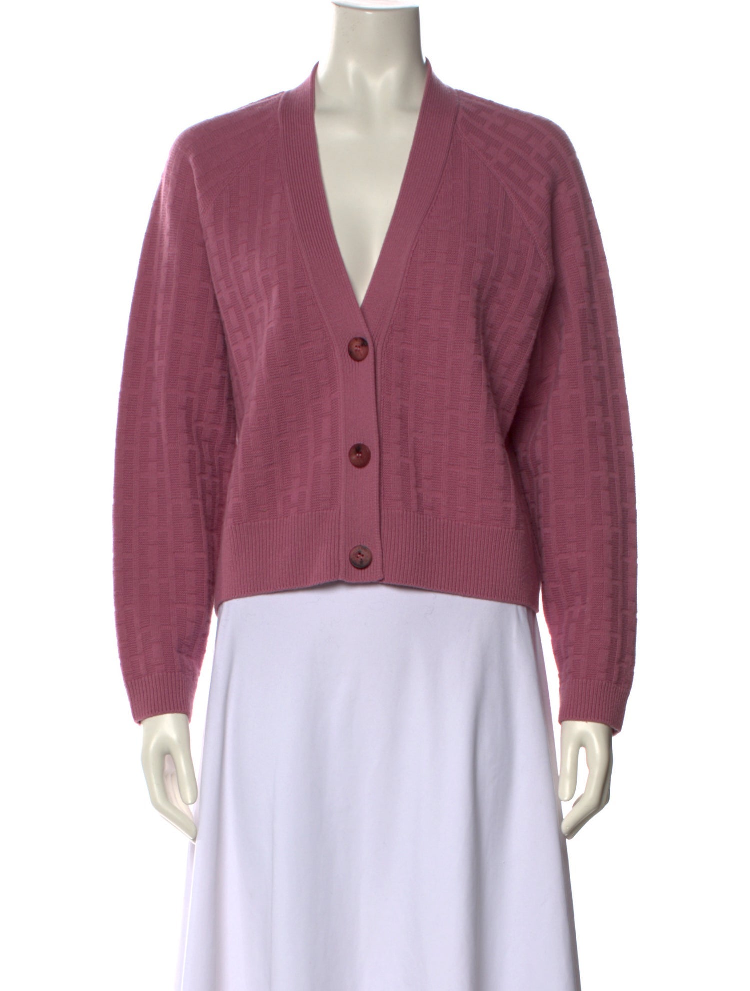 Hermès Virgin Wool V-Neck Sweater