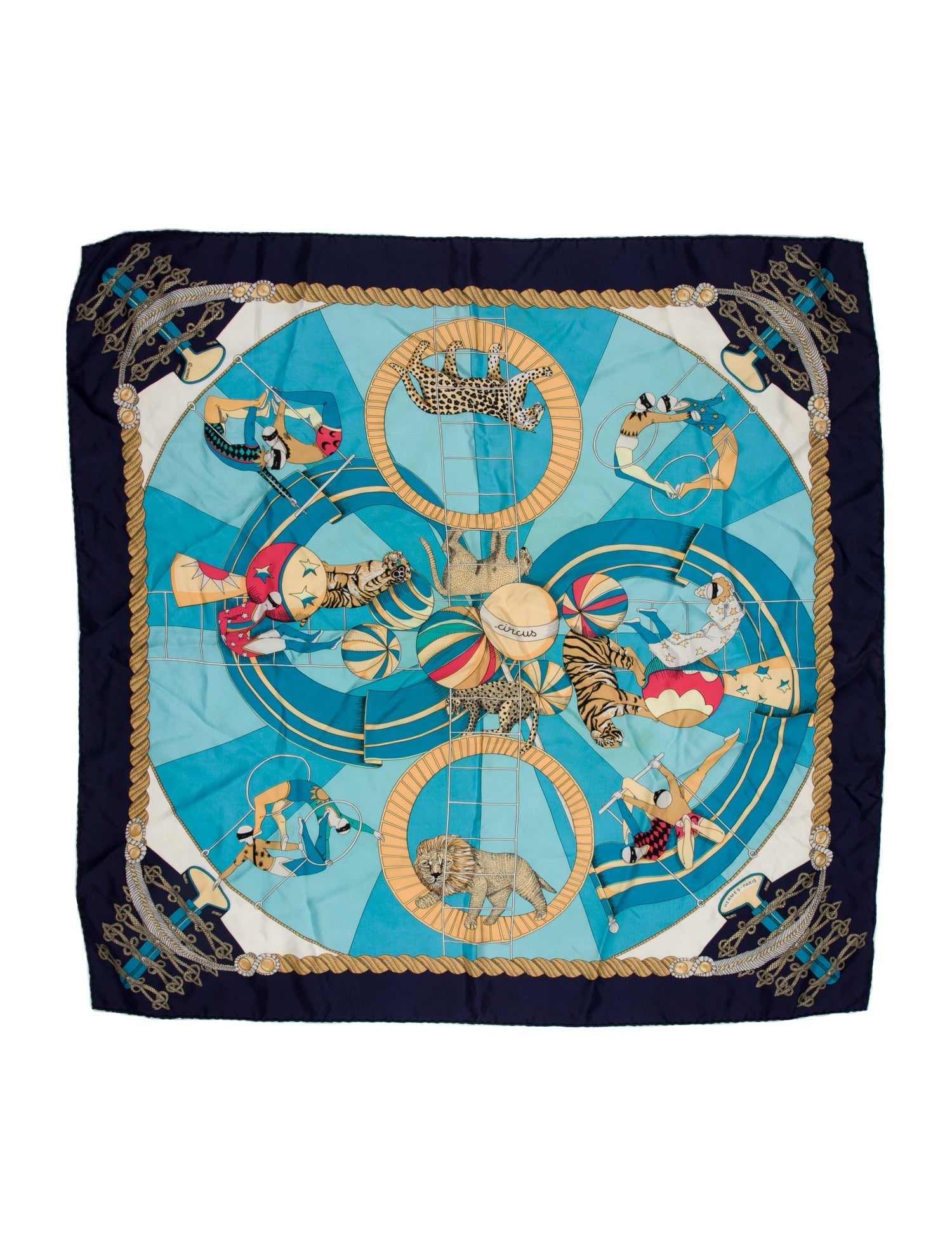 Hermès Circus Silk Scarf