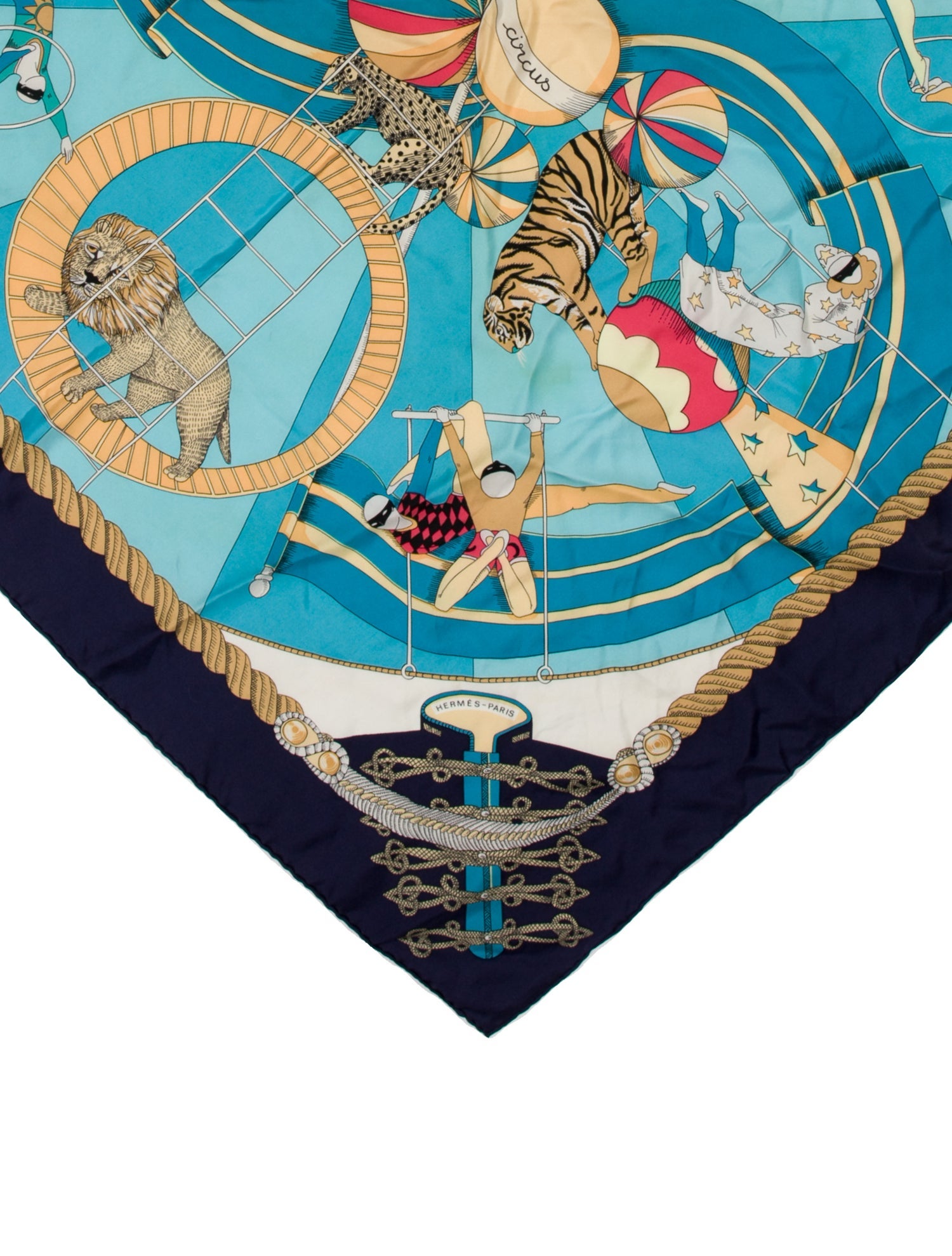 Hermès Circus Silk Scarf