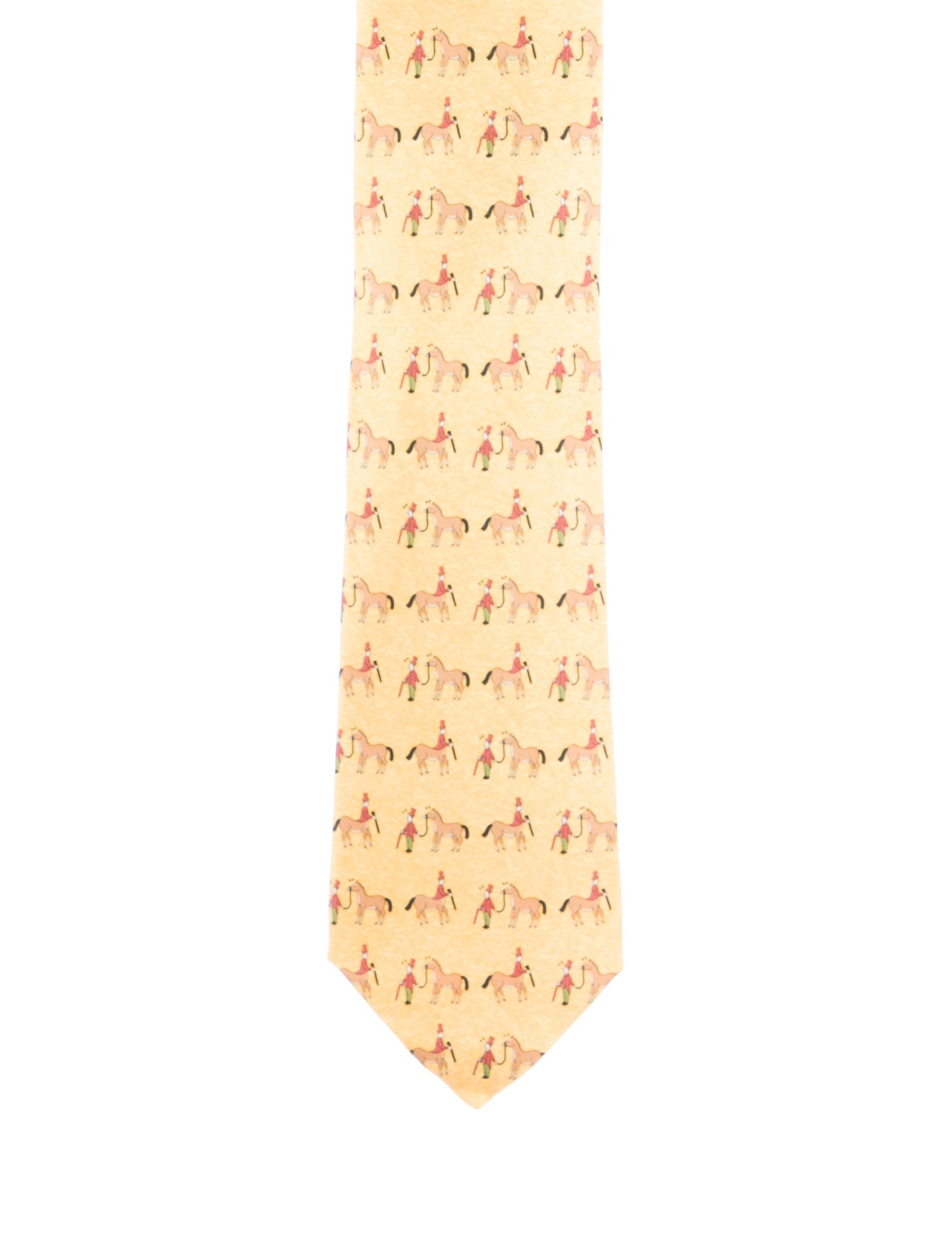 Hermès Silk Pattern Tie