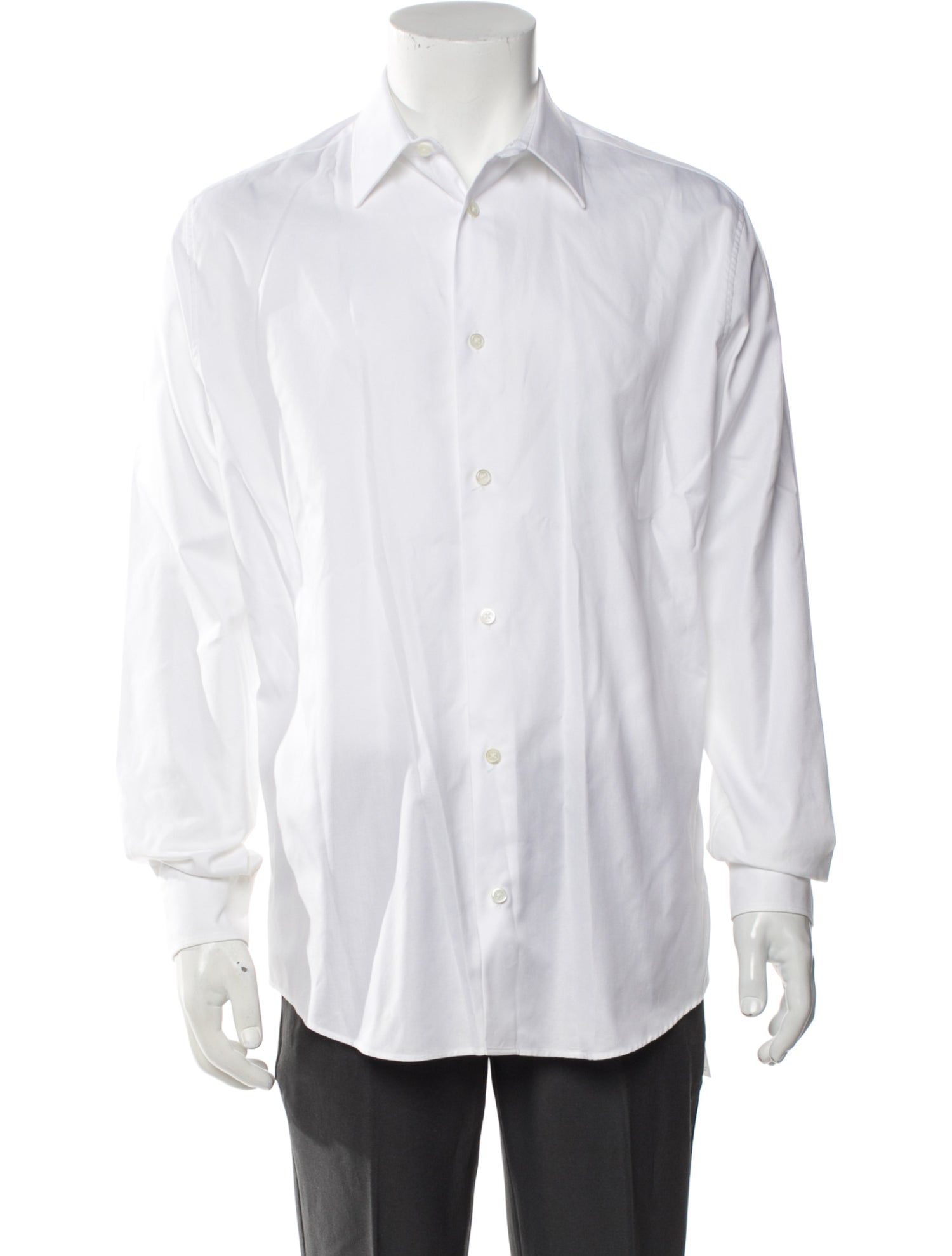 Hermès Long Sleeve Dress Shirt