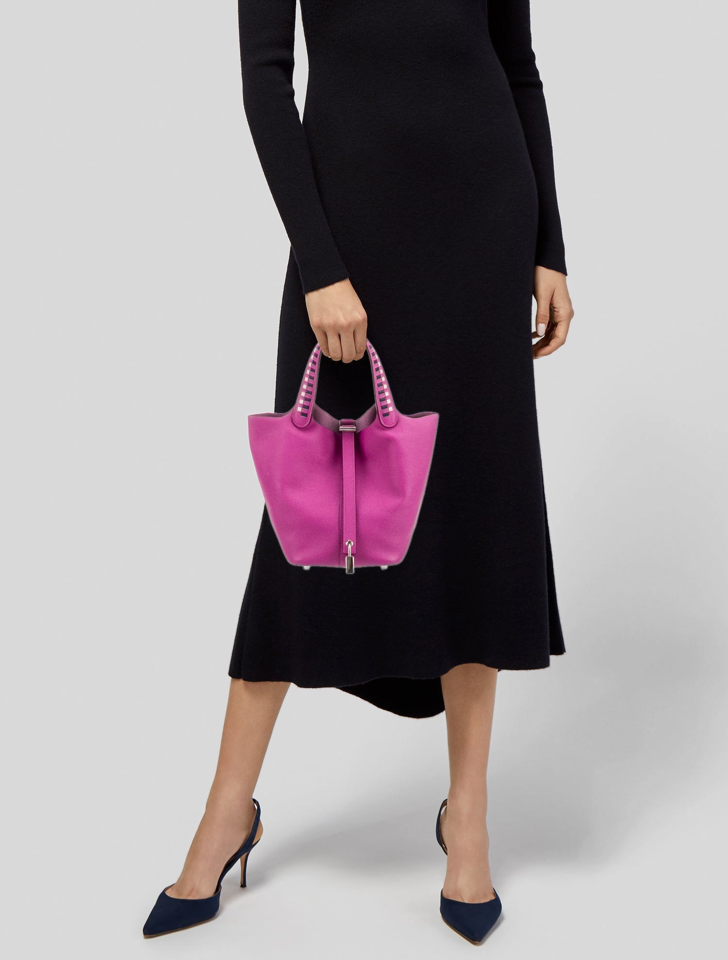 Hermès Epsom Tressage Picotin Lock 18