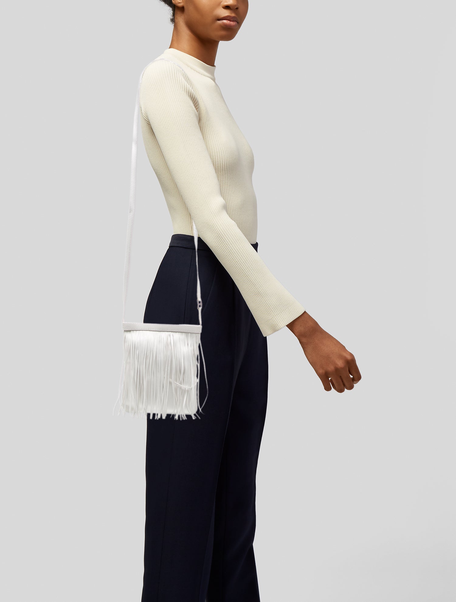 Hermès Milo Fringe Crossbody