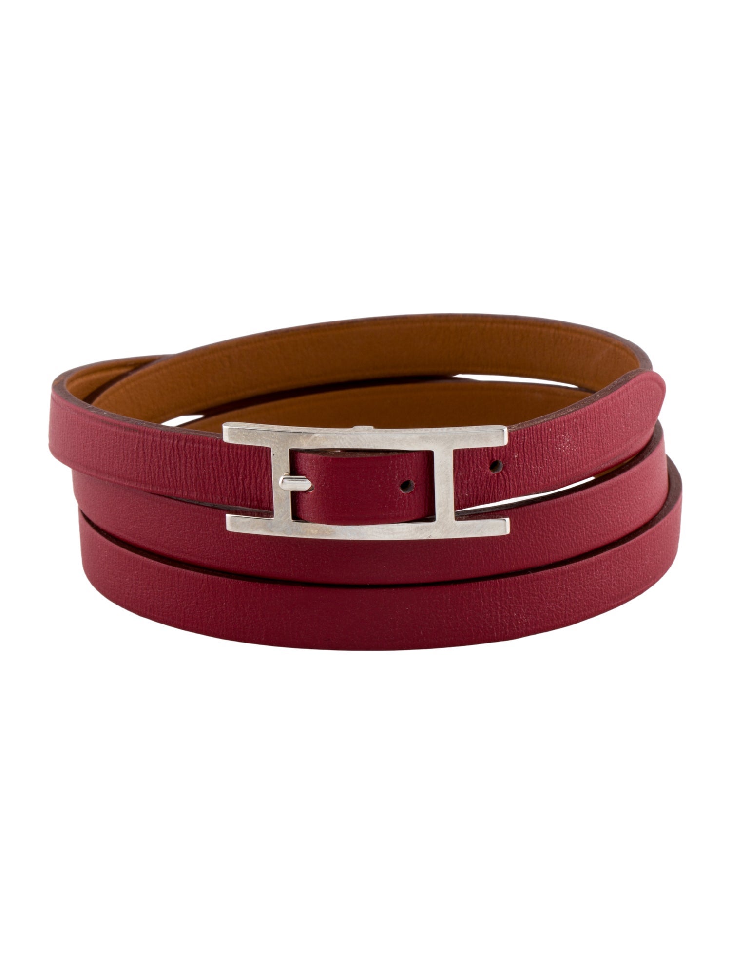 Hermès Behapi Triple Tour Wrap Bracelet