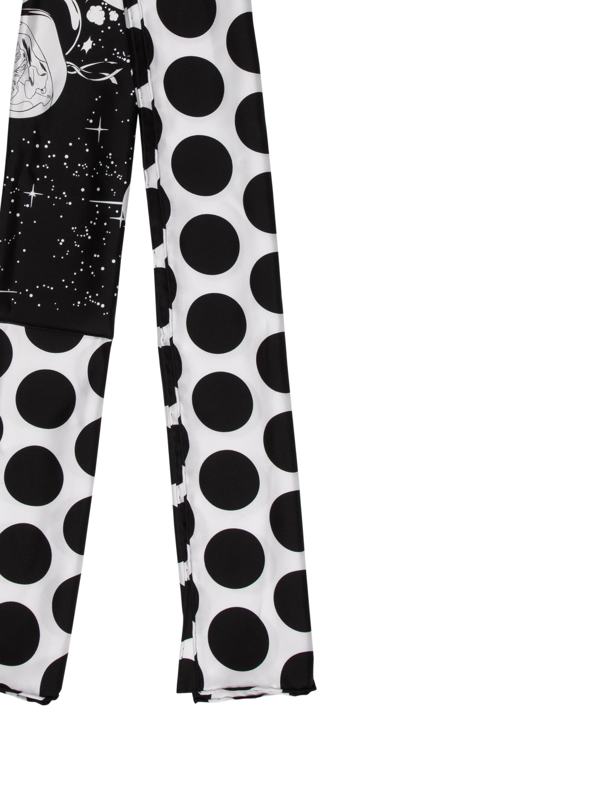 Hermès Space Derby Silk Muffler