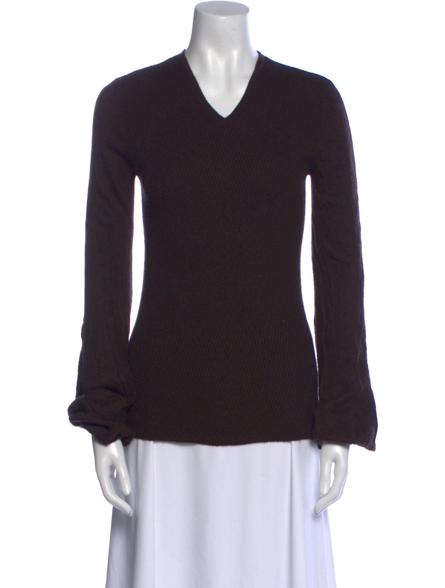 Hermès Cashmere V-Neck Sweater