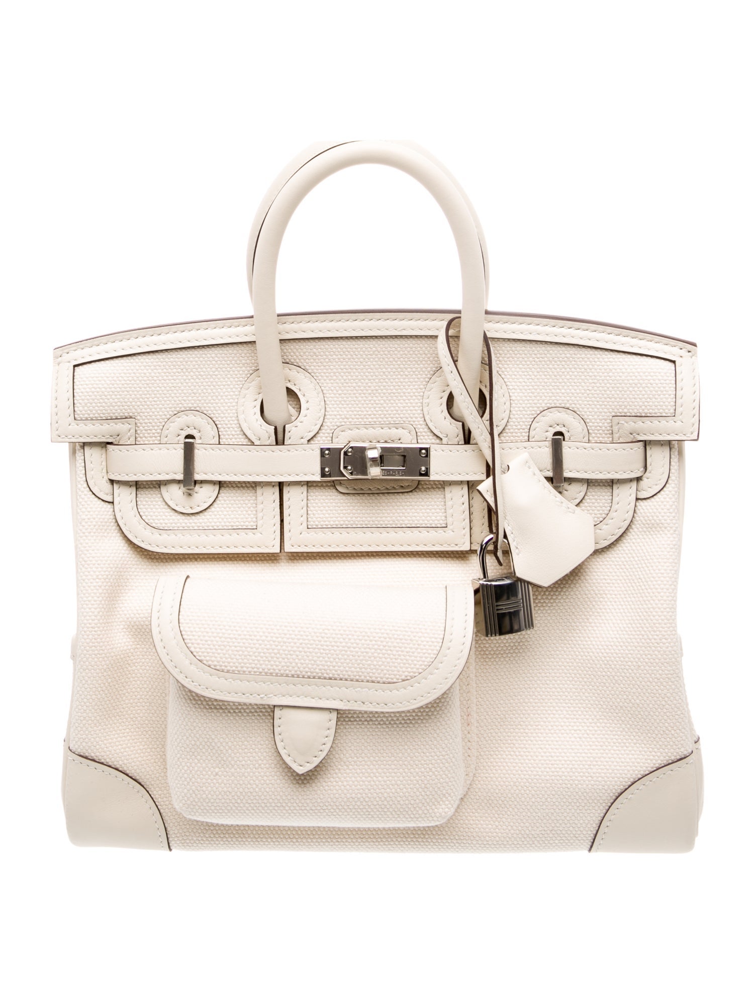 Hermès Toile Goeland & Swift Cargo Birkin 25