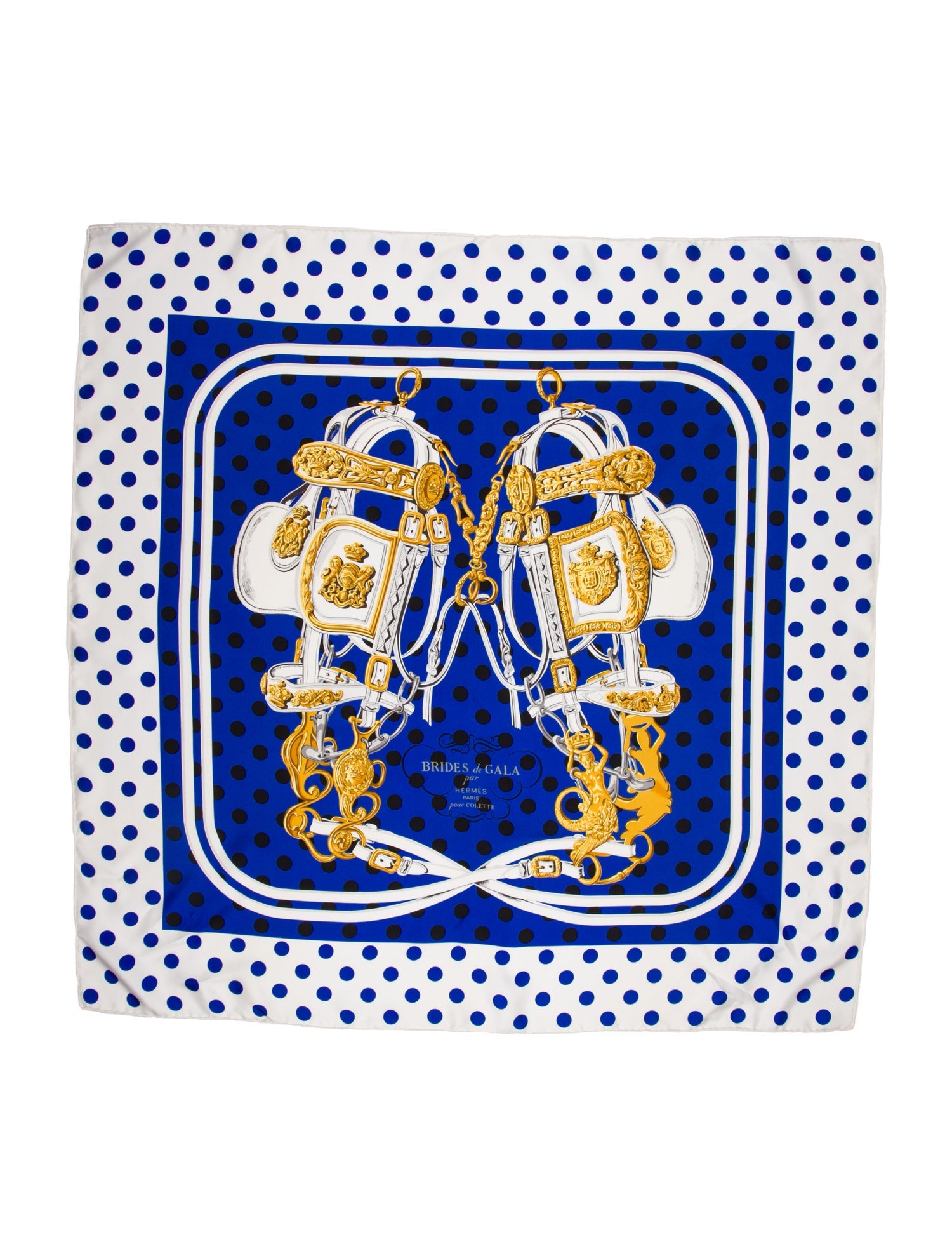 Hermès Brides de Gala Silk Scarf