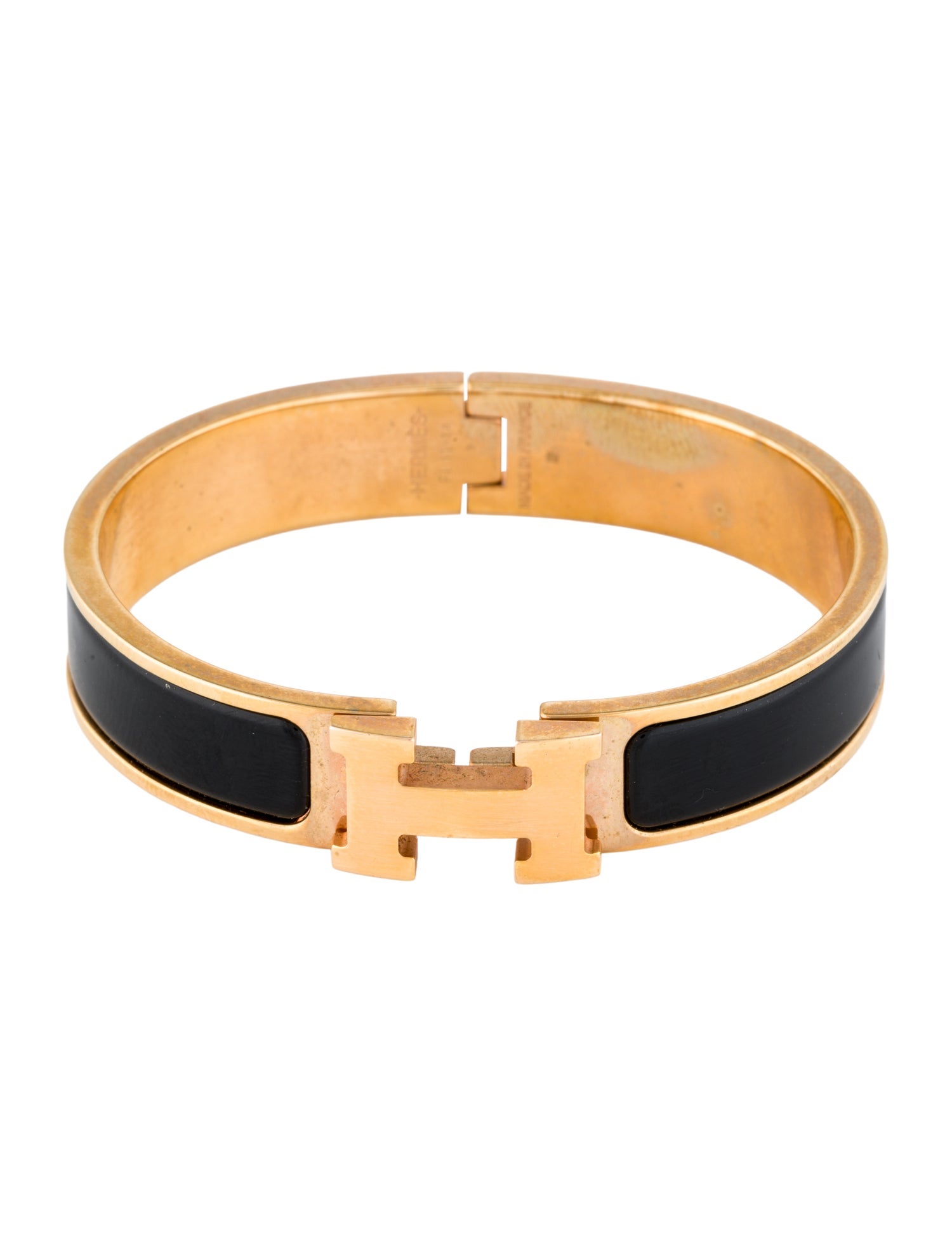 Hermès Clic H Bangle Bracelet