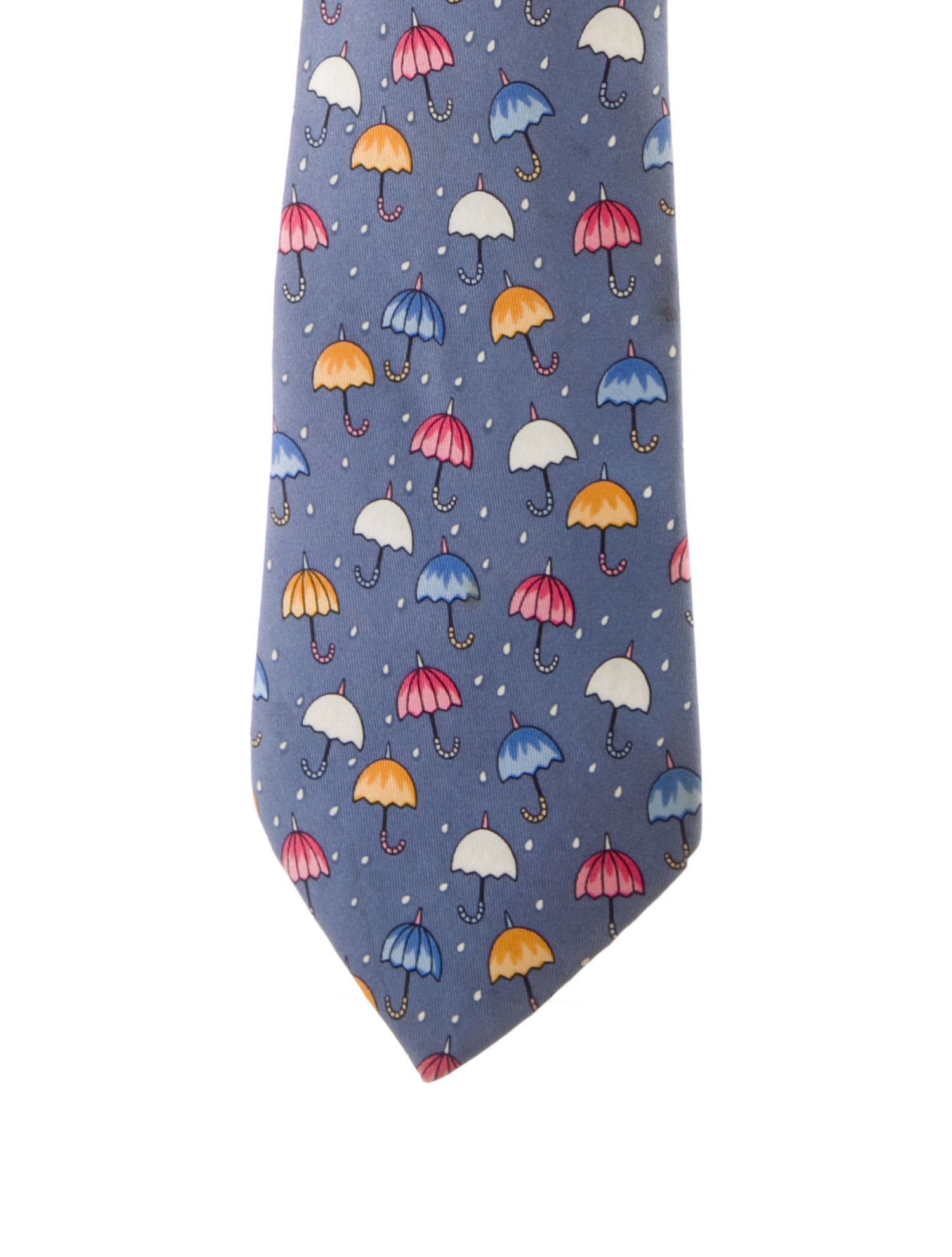 Hermès Hermès SIlk Pattern Neck Tie