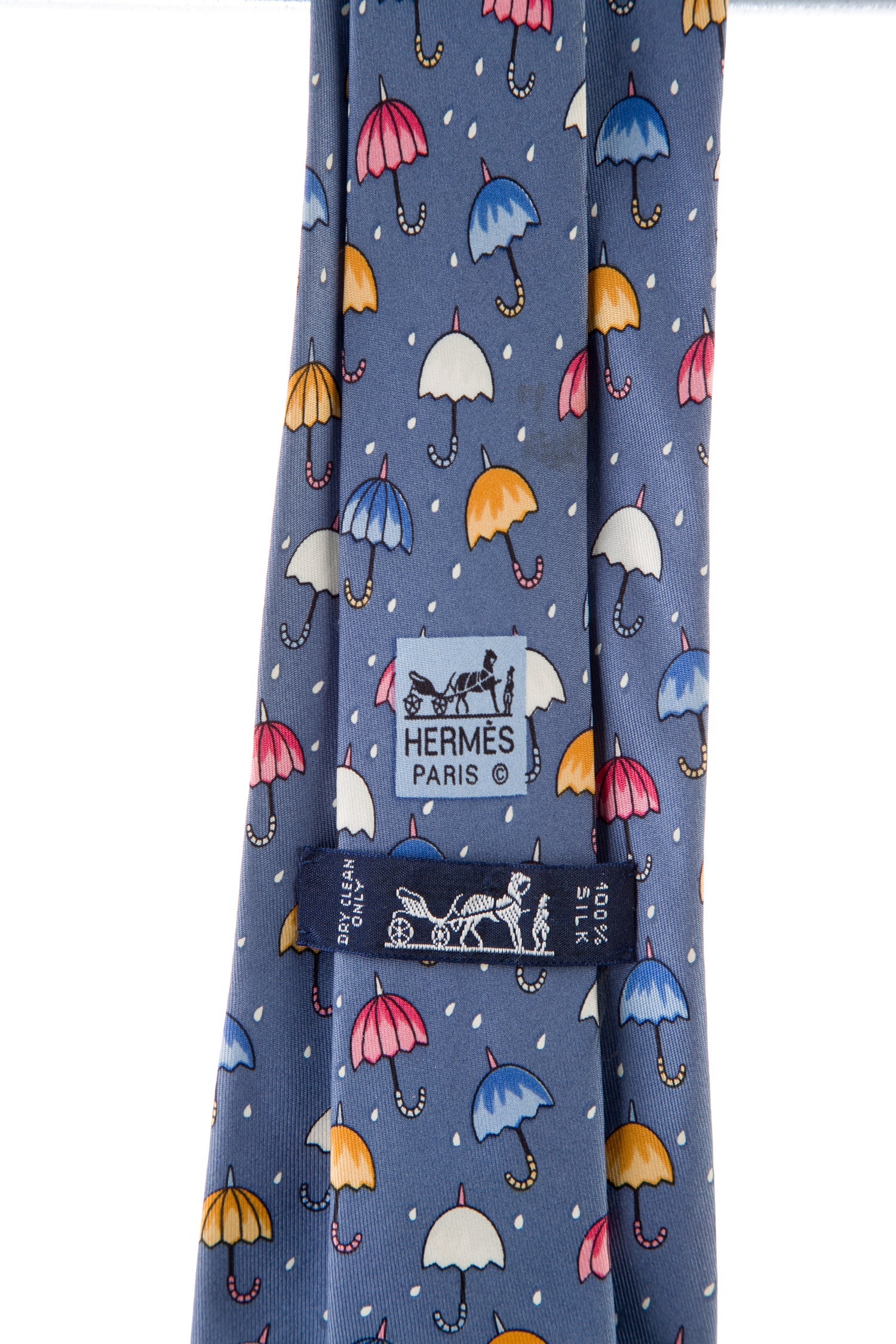 Hermès Hermès SIlk Pattern Neck Tie