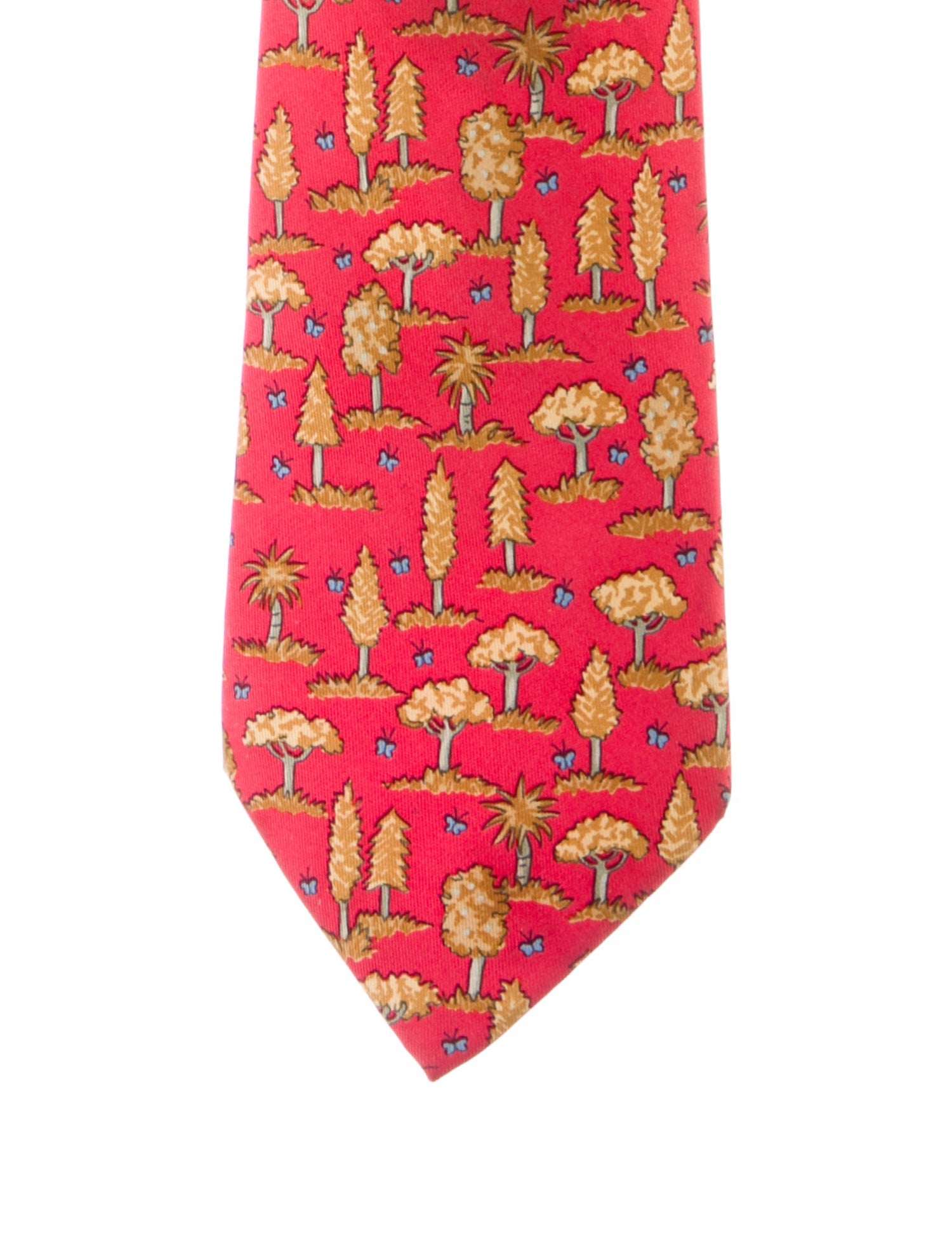 Hermès Hermes Silk Pattern Neck Tie