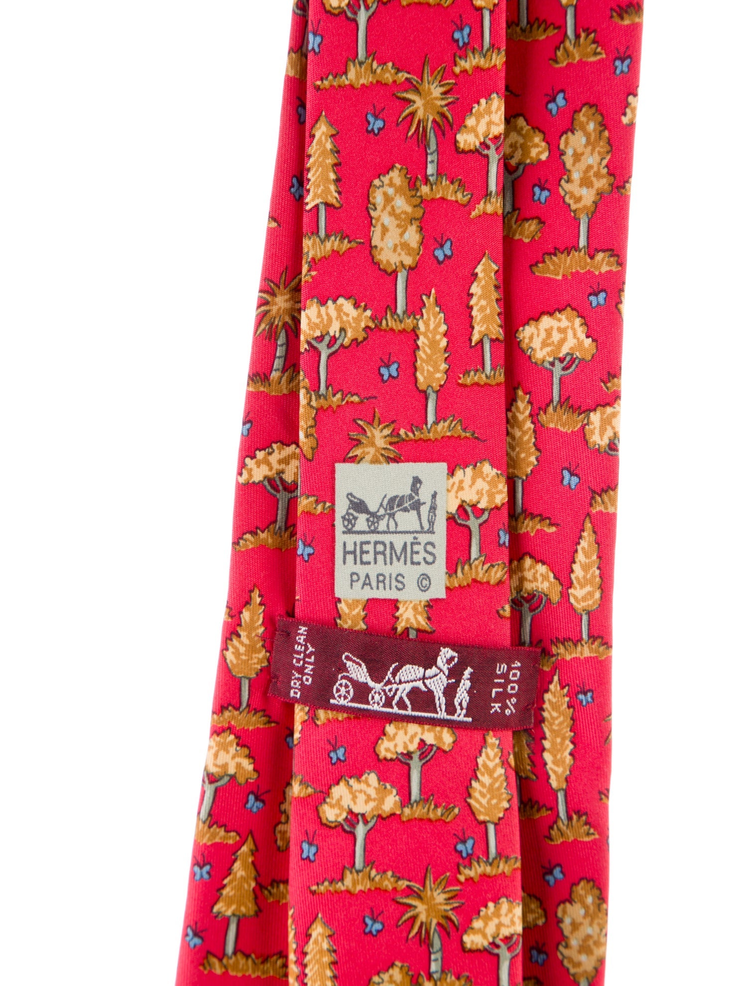 Hermès Hermes Silk Pattern Neck Tie