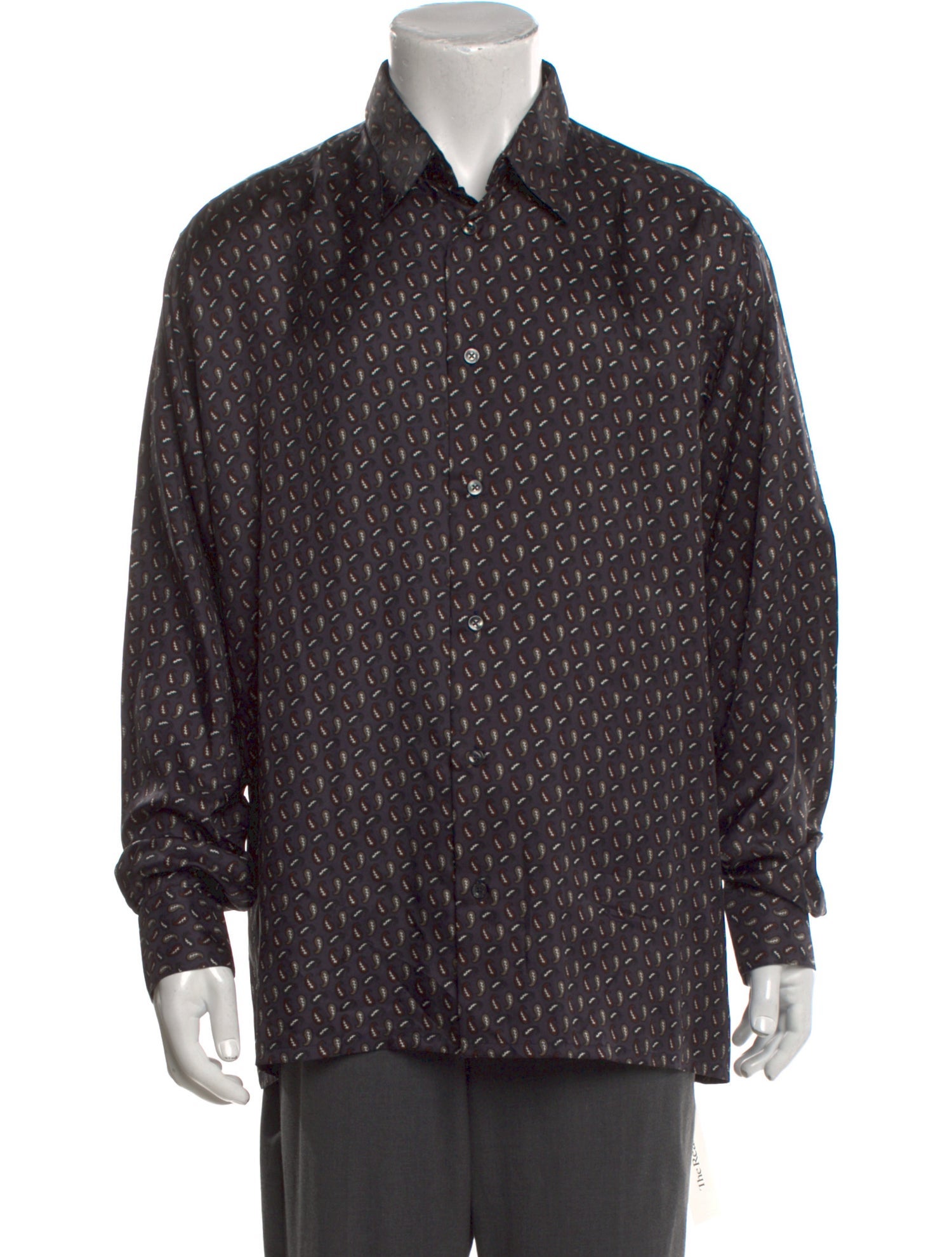 Hermès Silk Printed Shirt