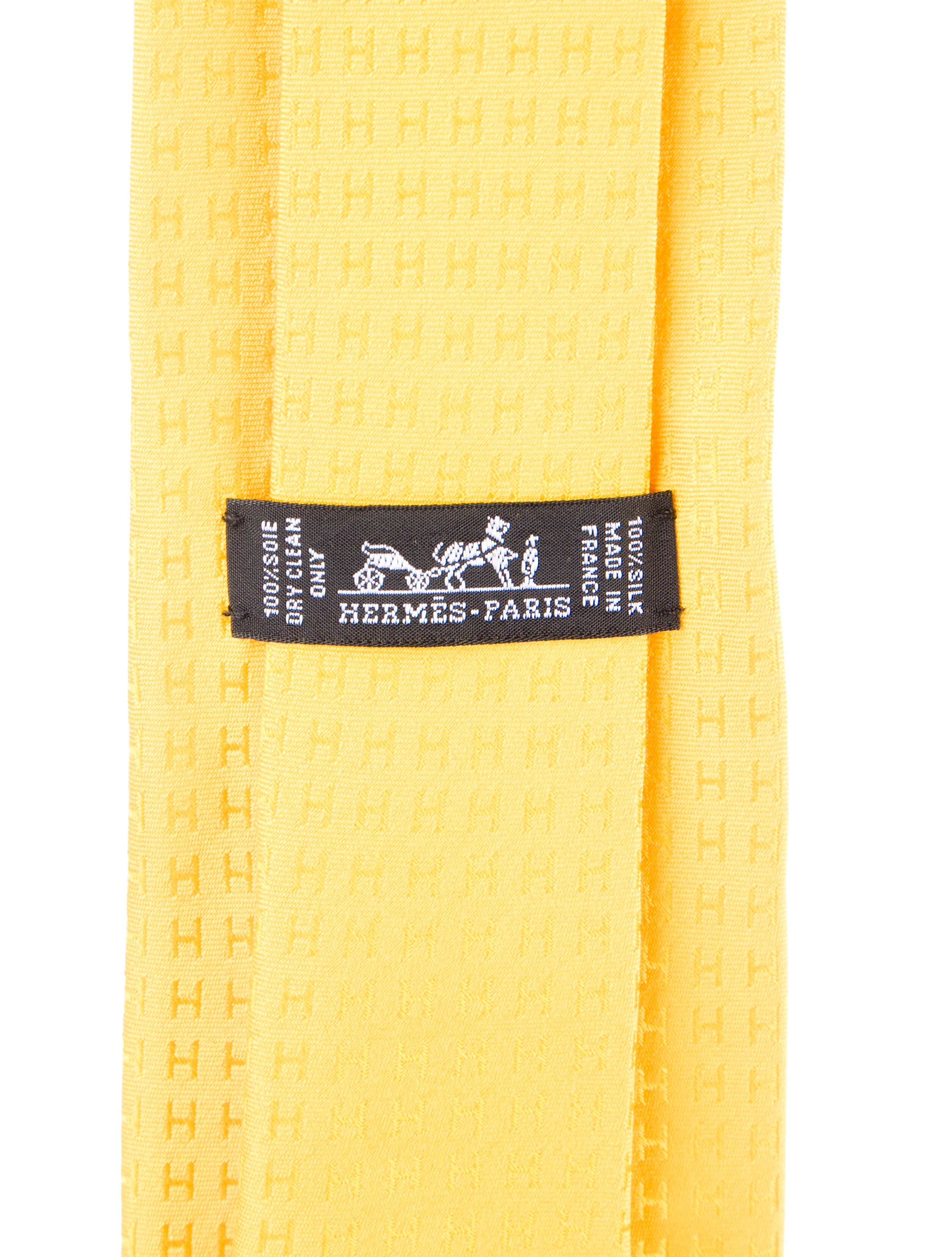 Hermès Silk Tie