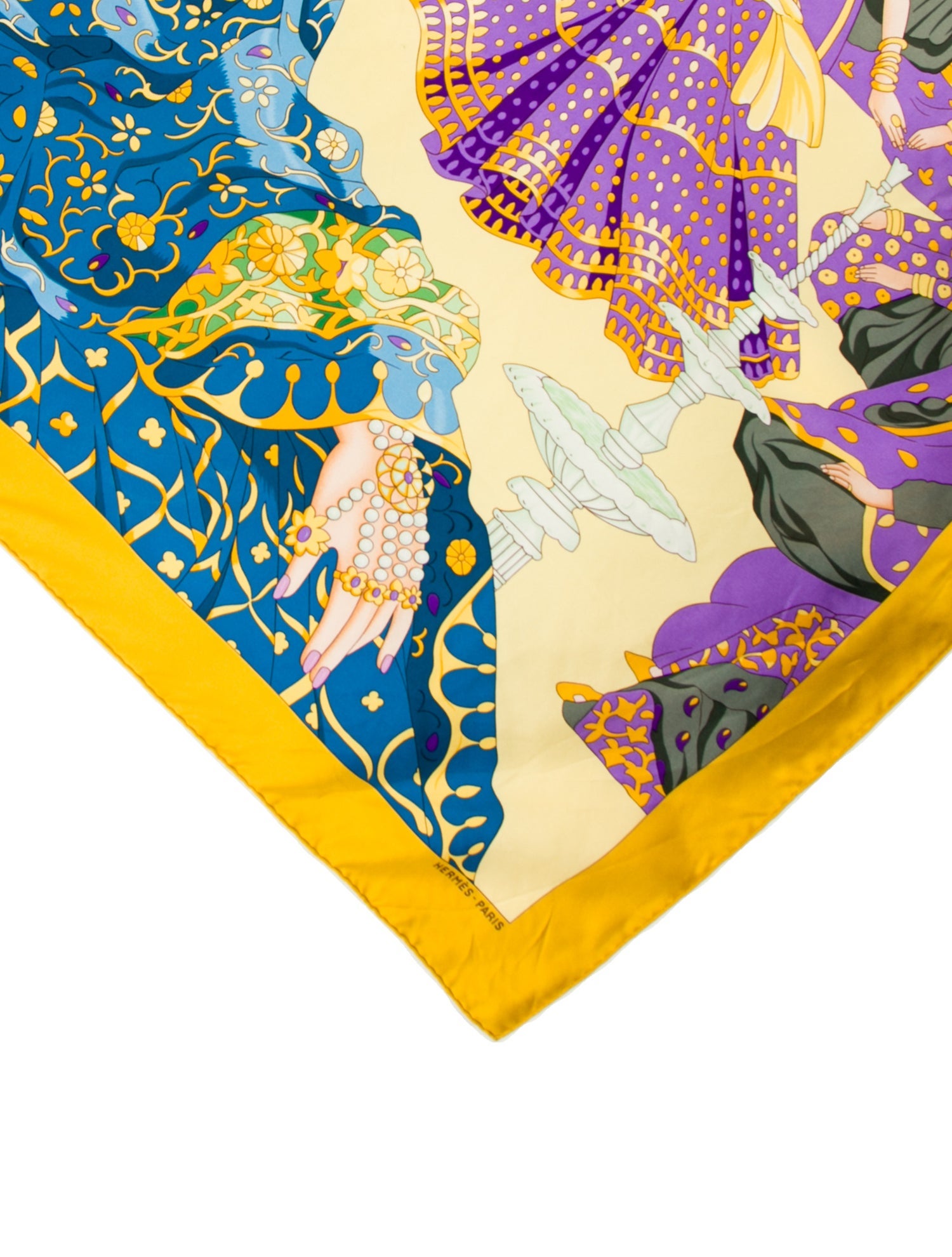 Hermès Splendeur des Maharajas II Silk Scarf