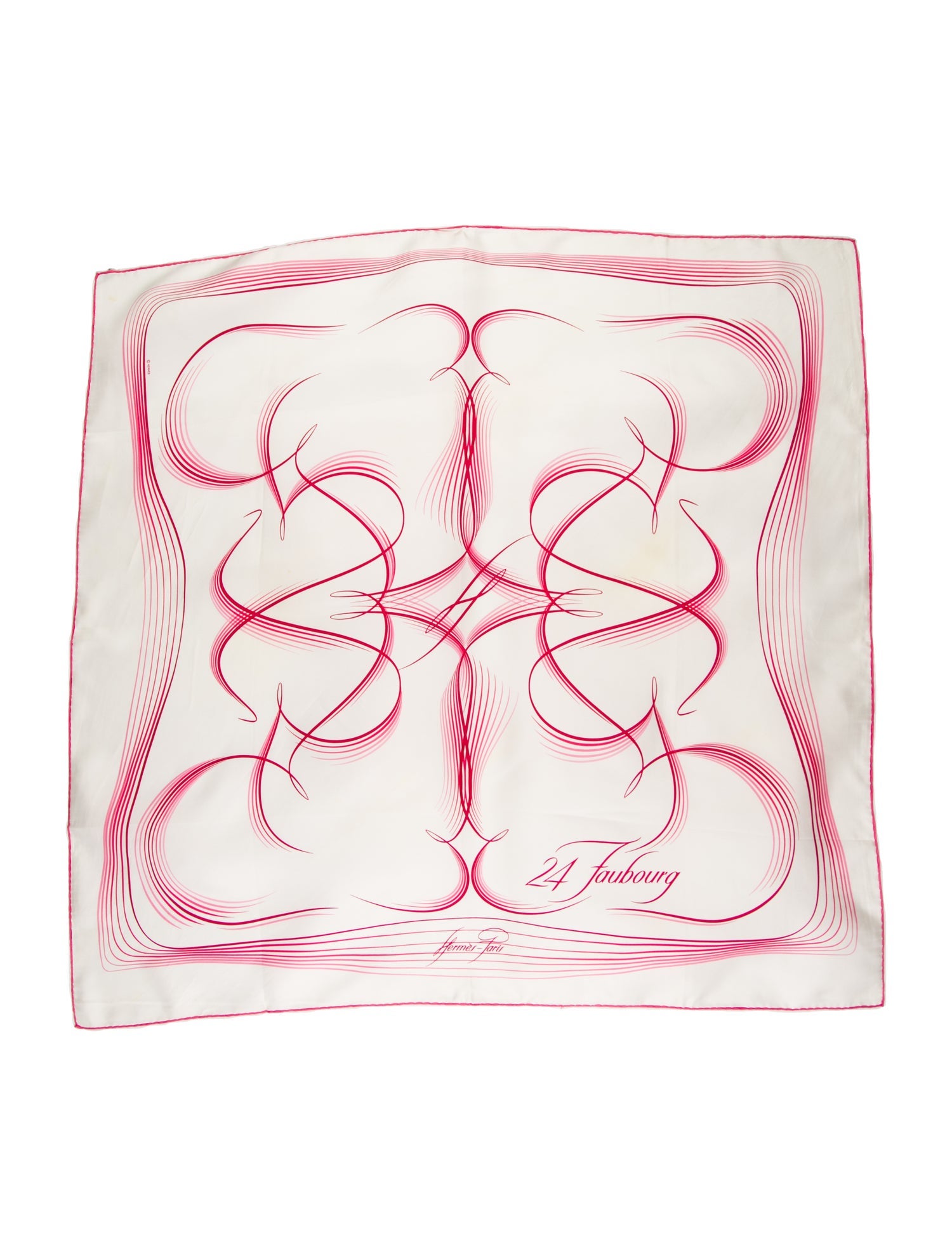 Hermès 24 Faubourg Silk Scarf