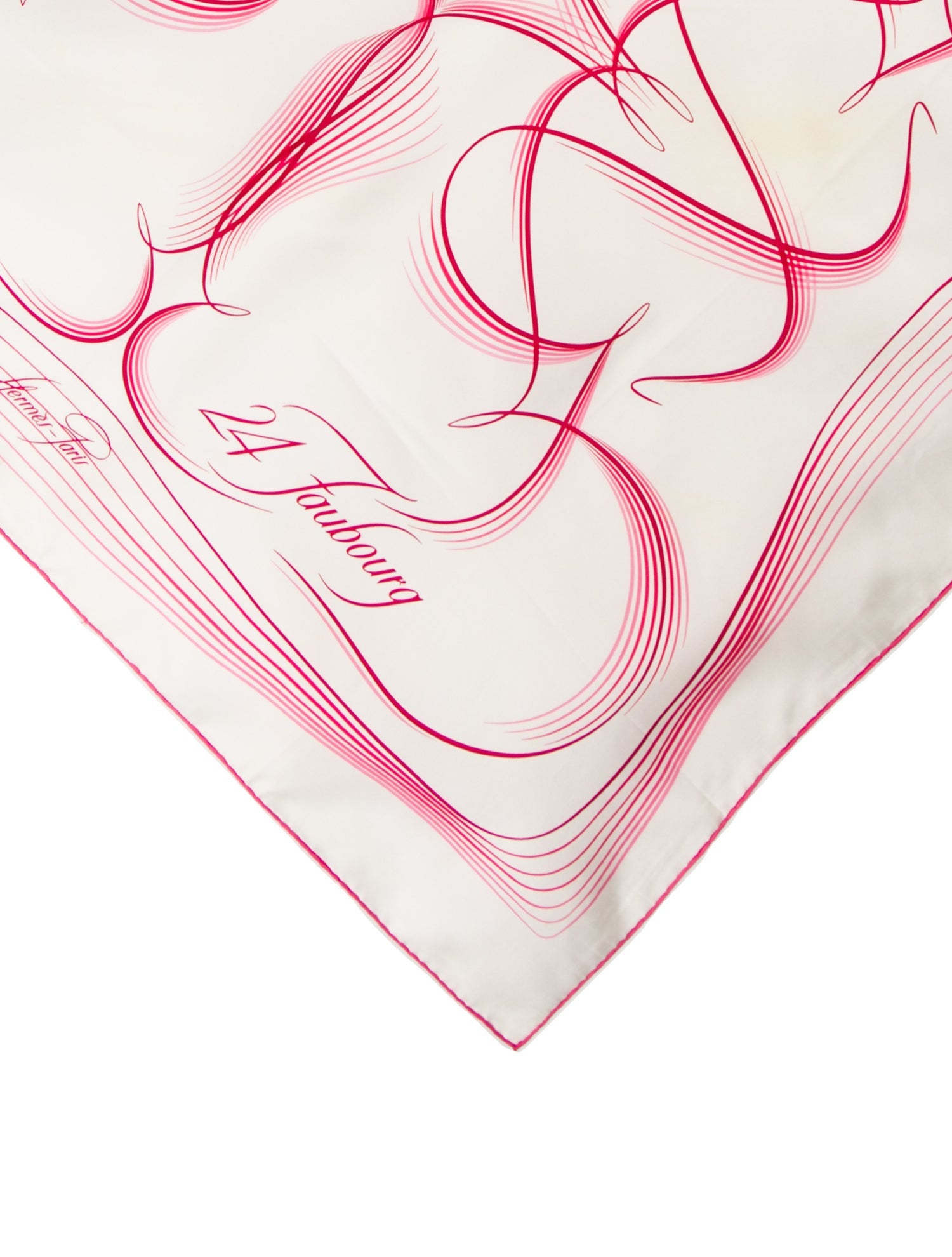 Hermès 24 Faubourg Silk Scarf