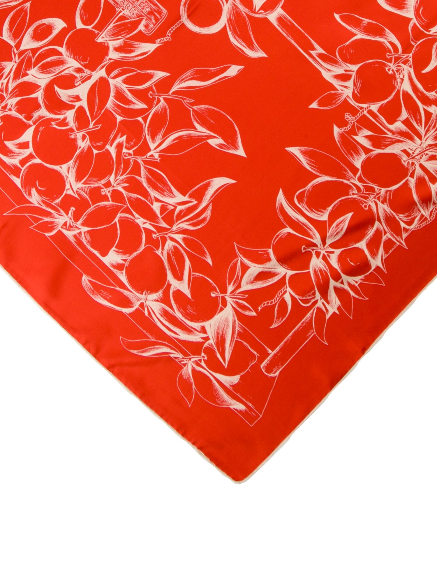 Hermès Oranges Et Citrons Silk Scarf