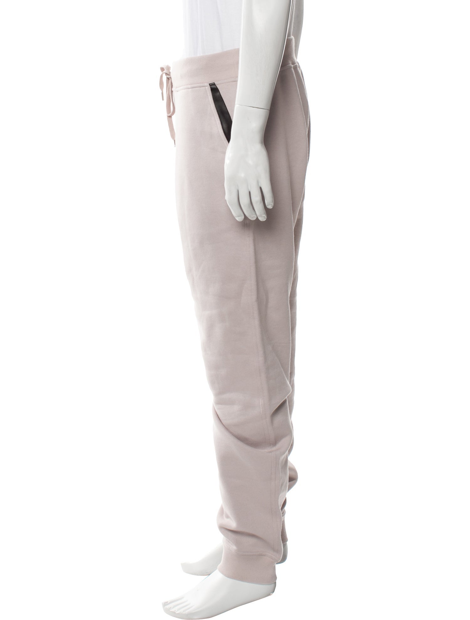 Hermès Leather Trim Embellishment Lounge Bottoms