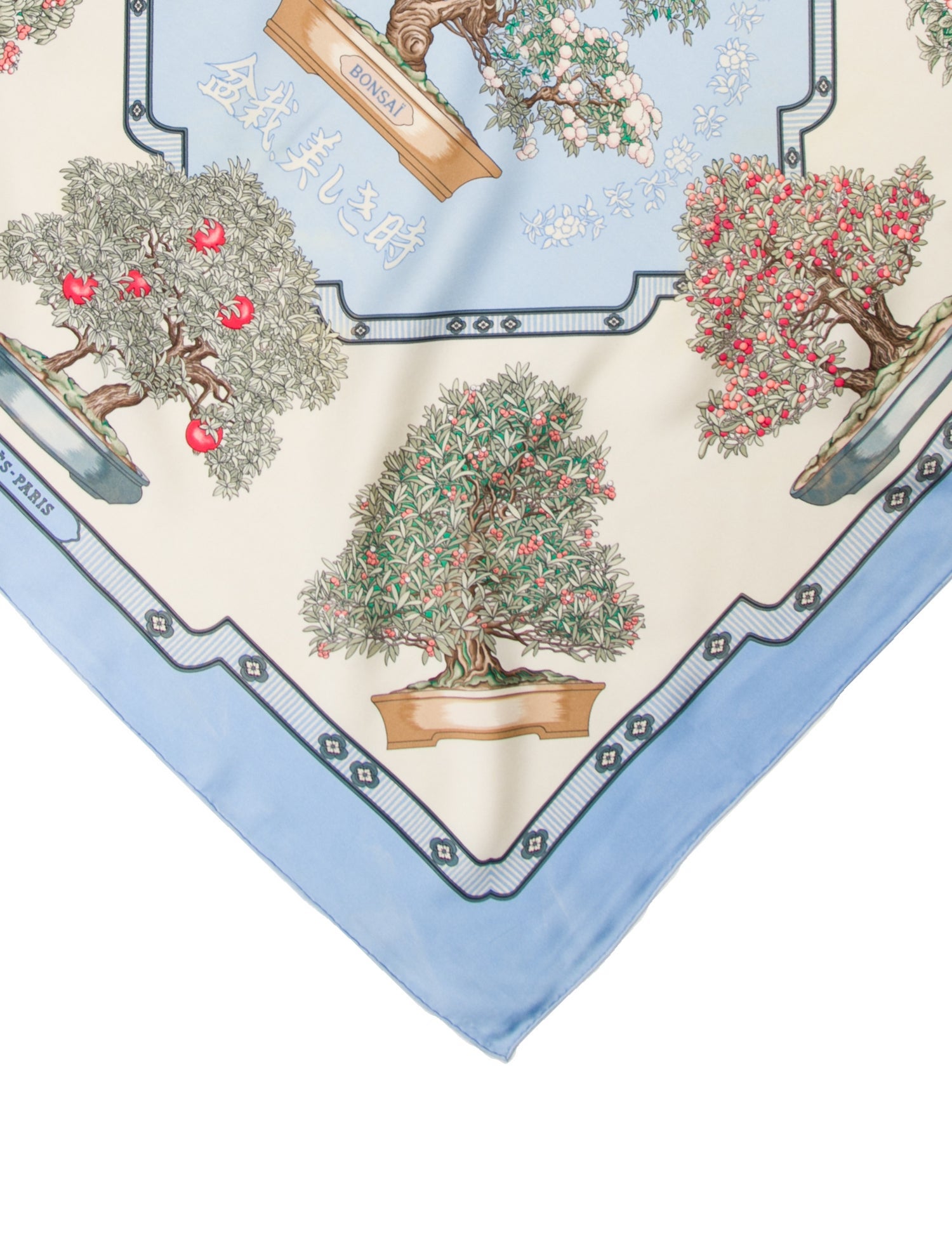 Hermès Bonsai Silk Scarf