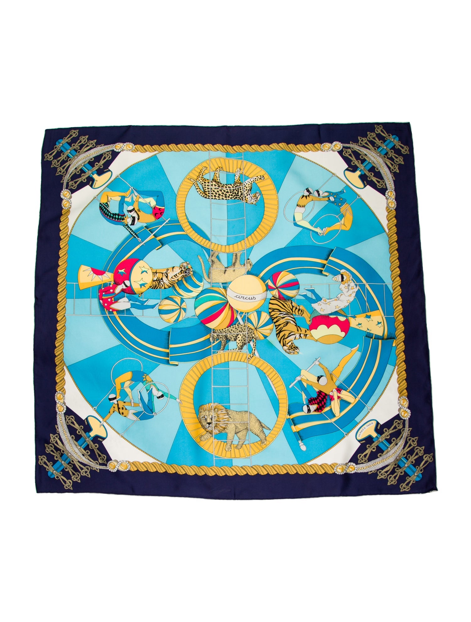 Hermès Circus Silk Scarf