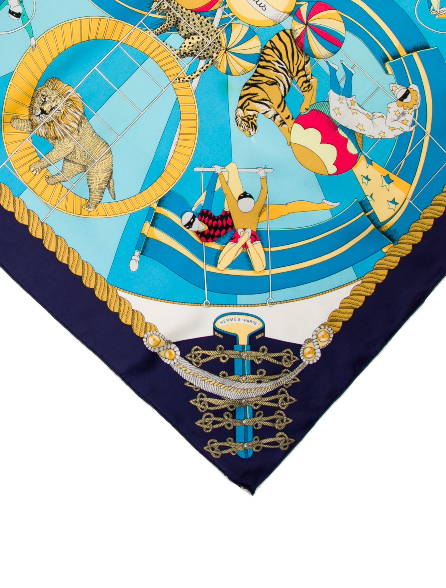 Hermès Circus Silk Scarf