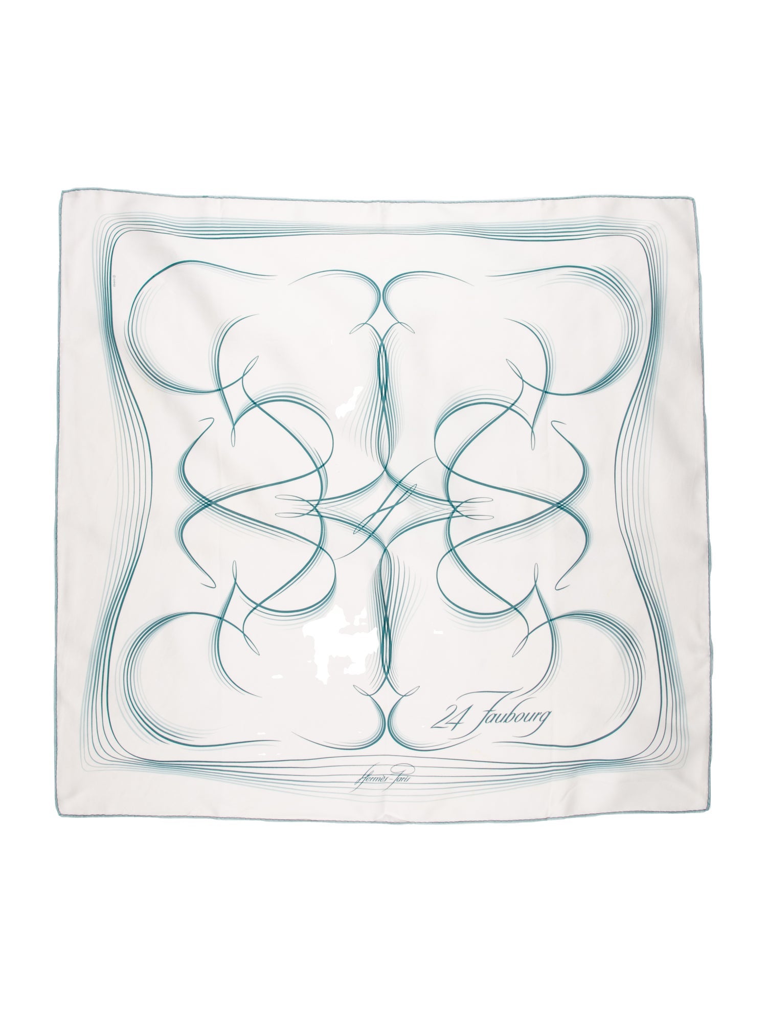 Hermès 24 Faubourg Silk Scarf