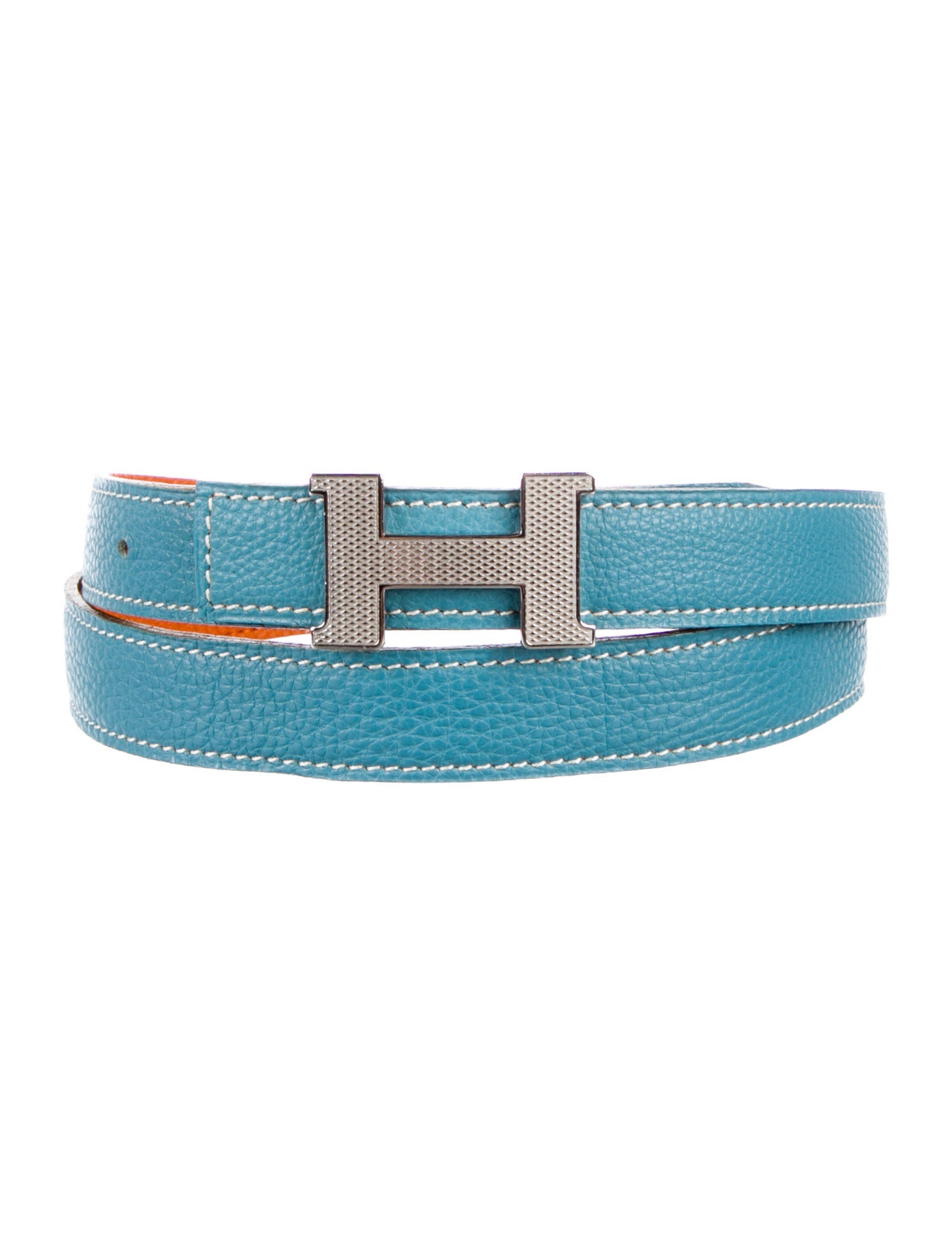 Hermès Reversible 24 mm Guilloché Belt Kit