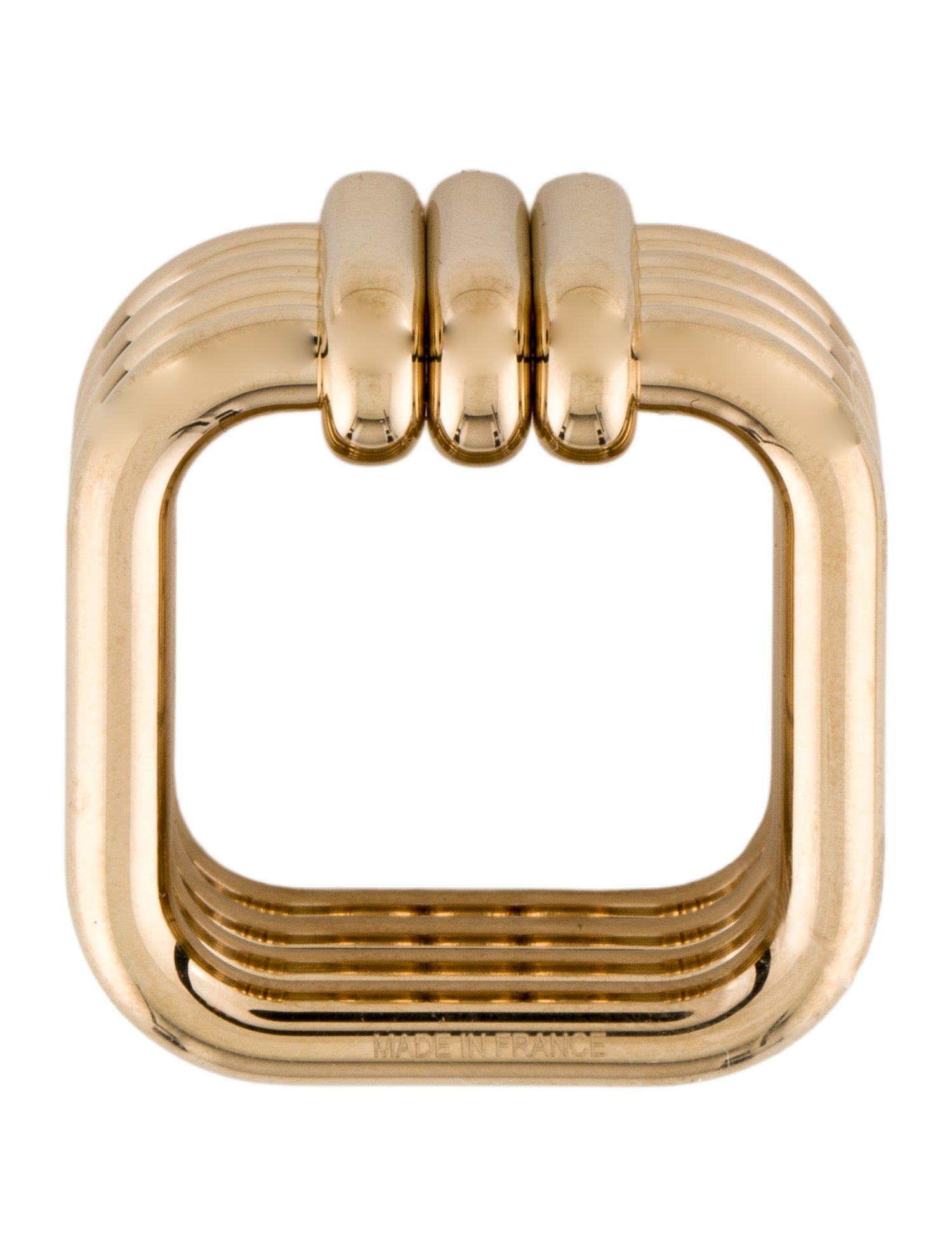 Hermès Permabrass Ruban 90 Scarf Ring
