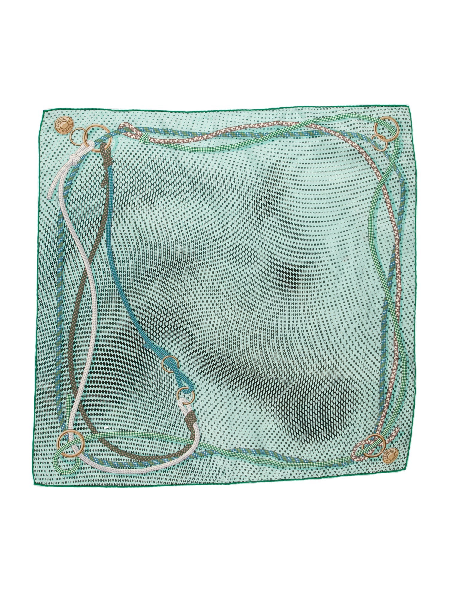 Hermès Cheval Mirage Silk Scarf