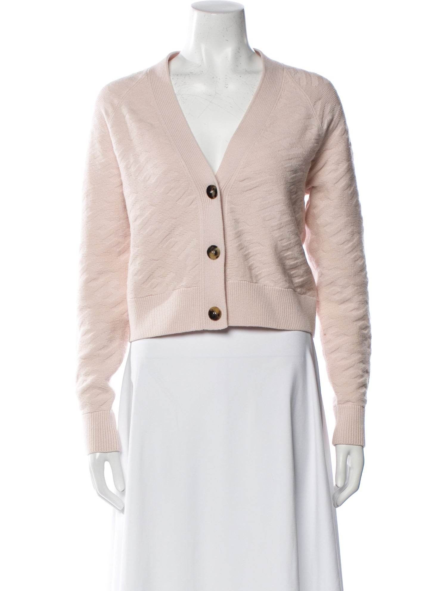 Hermès Virgin Wool V-Neck Sweater