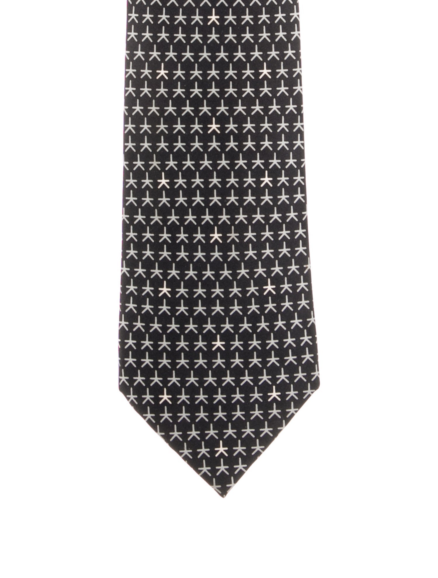 Hermès Silk pattern tie